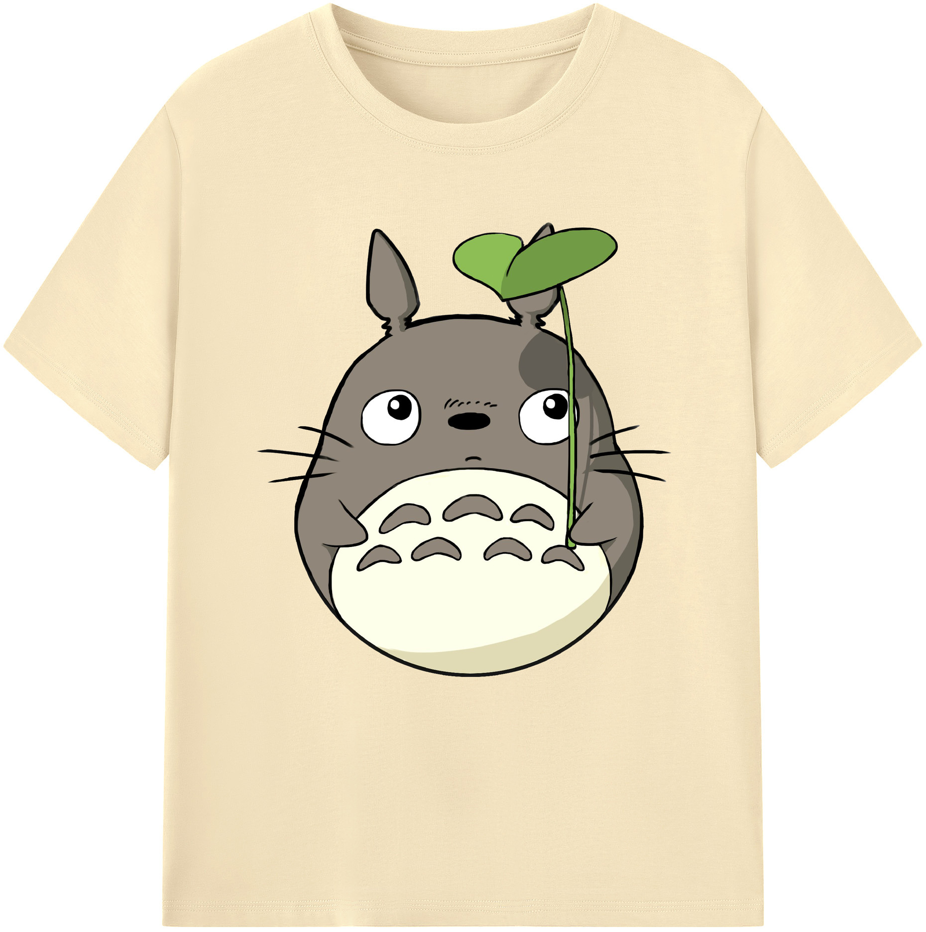 （画像用） となりのトトロ 草壁メイ 草壁サツキ My Neighbor Totoro Satsuki Kusakabe Mei Kusakabe 綿100％半袖Tシャツ（フロントプリント）
