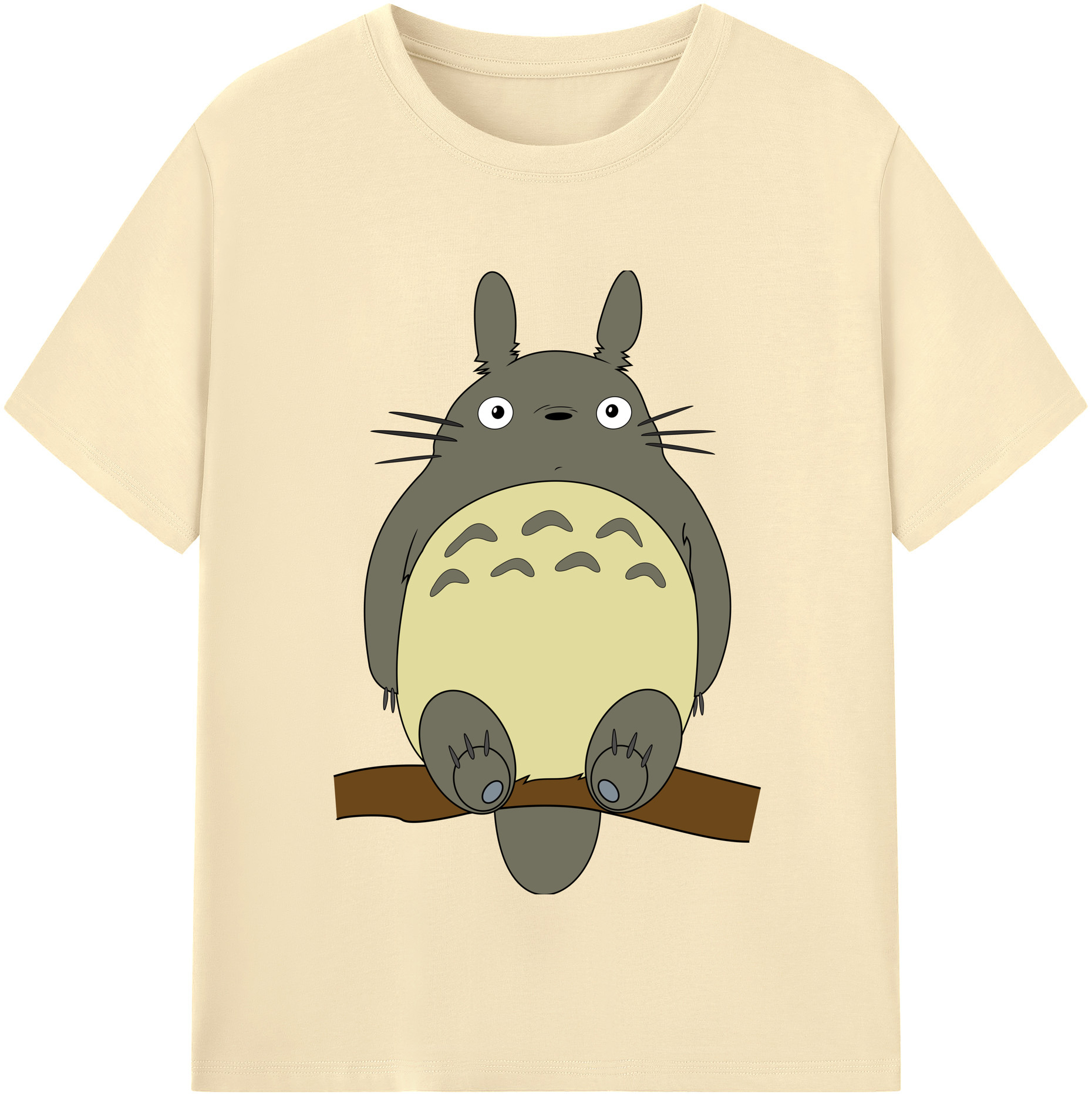 （画像用） となりのトトロ 草壁メイ 草壁サツキ My Neighbor Totoro Satsuki Kusakabe Mei Kusakabe 綿100％半袖Tシャツ（フロントプリント）