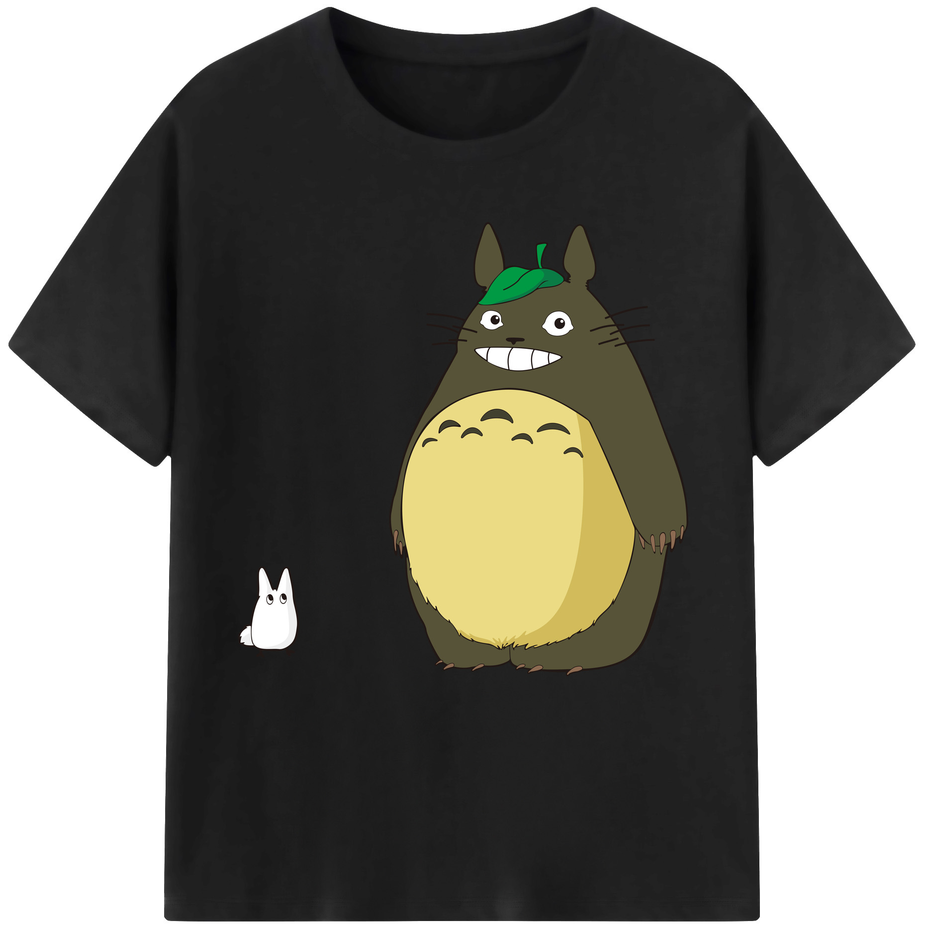 （画像用） となりのトトロ 草壁メイ 草壁サツキ My Neighbor Totoro Satsuki Kusakabe Mei Kusakabe 綿100％半袖Tシャツ（フロントプリント）