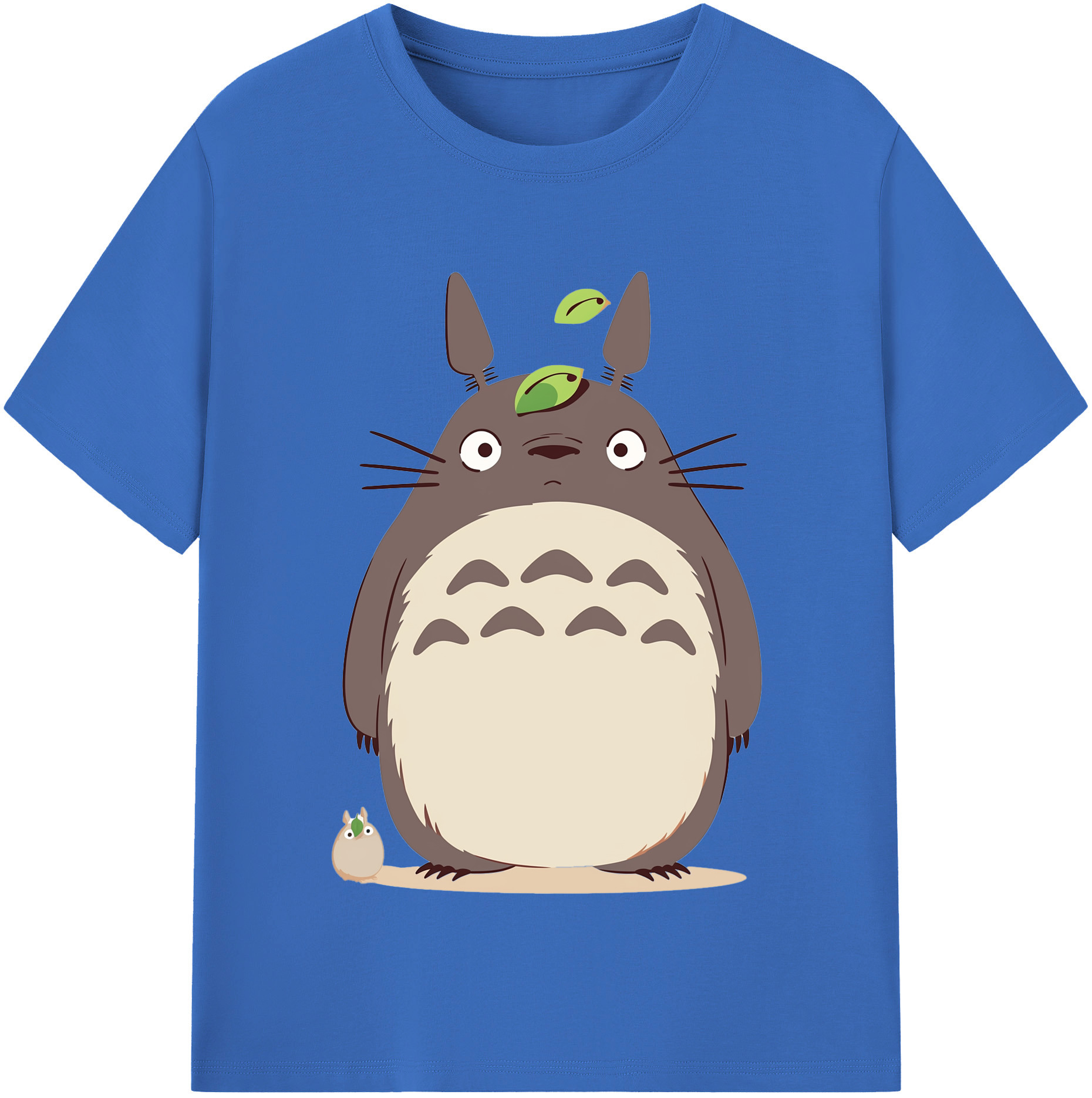 （画像用） となりのトトロ 草壁メイ 草壁サツキ My Neighbor Totoro Satsuki Kusakabe Mei Kusakabe 綿100％半袖Tシャツ（フロントプリント）