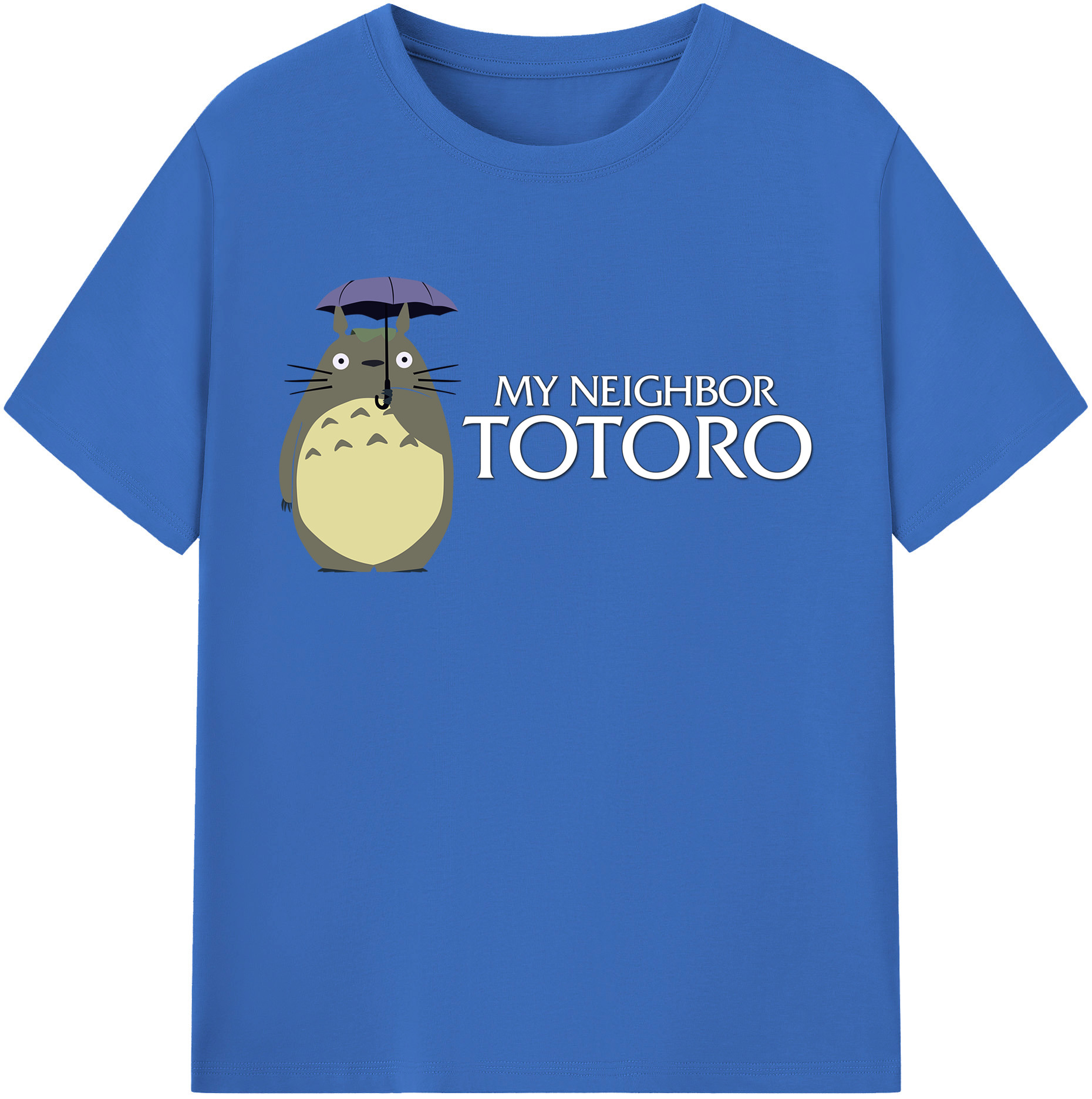 （画像用） となりのトトロ 草壁メイ 草壁サツキ My Neighbor Totoro Satsuki Kusakabe Mei Kusakabe 綿100％半袖Tシャツ（フロントプリント）