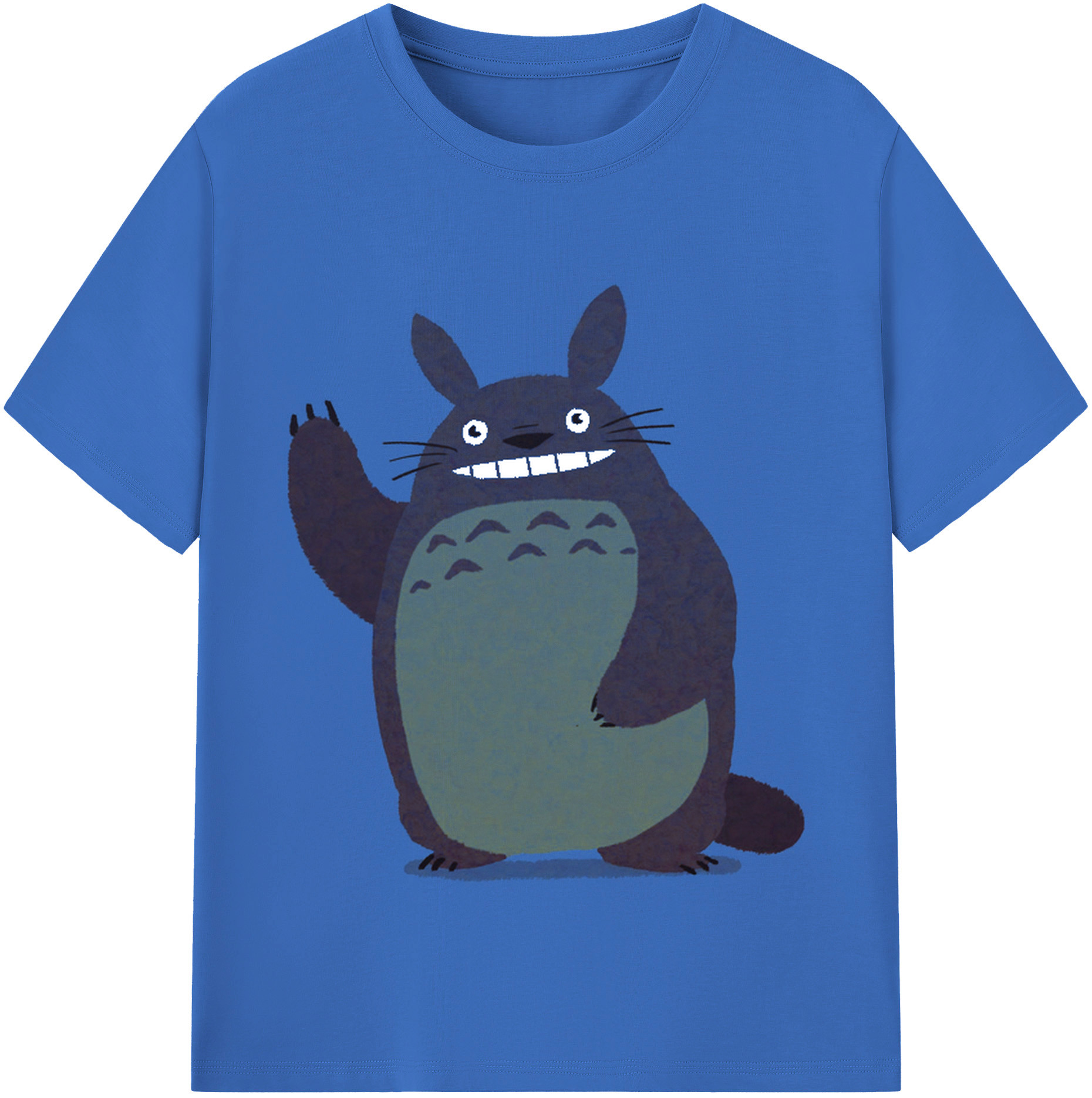 （画像用） となりのトトロ 草壁メイ 草壁サツキ My Neighbor Totoro Satsuki Kusakabe Mei Kusakabe 綿100％半袖Tシャツ（フロントプリント）