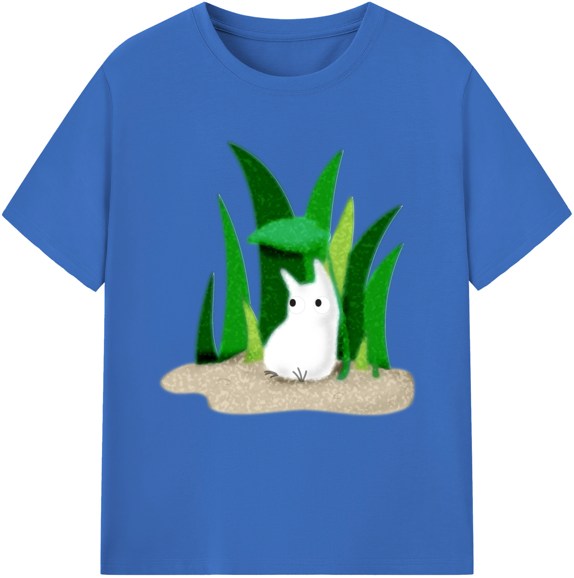 （画像用） となりのトトロ 草壁メイ 草壁サツキ My Neighbor Totoro Satsuki Kusakabe Mei Kusakabe 綿100％半袖Tシャツ（フロントプリント）