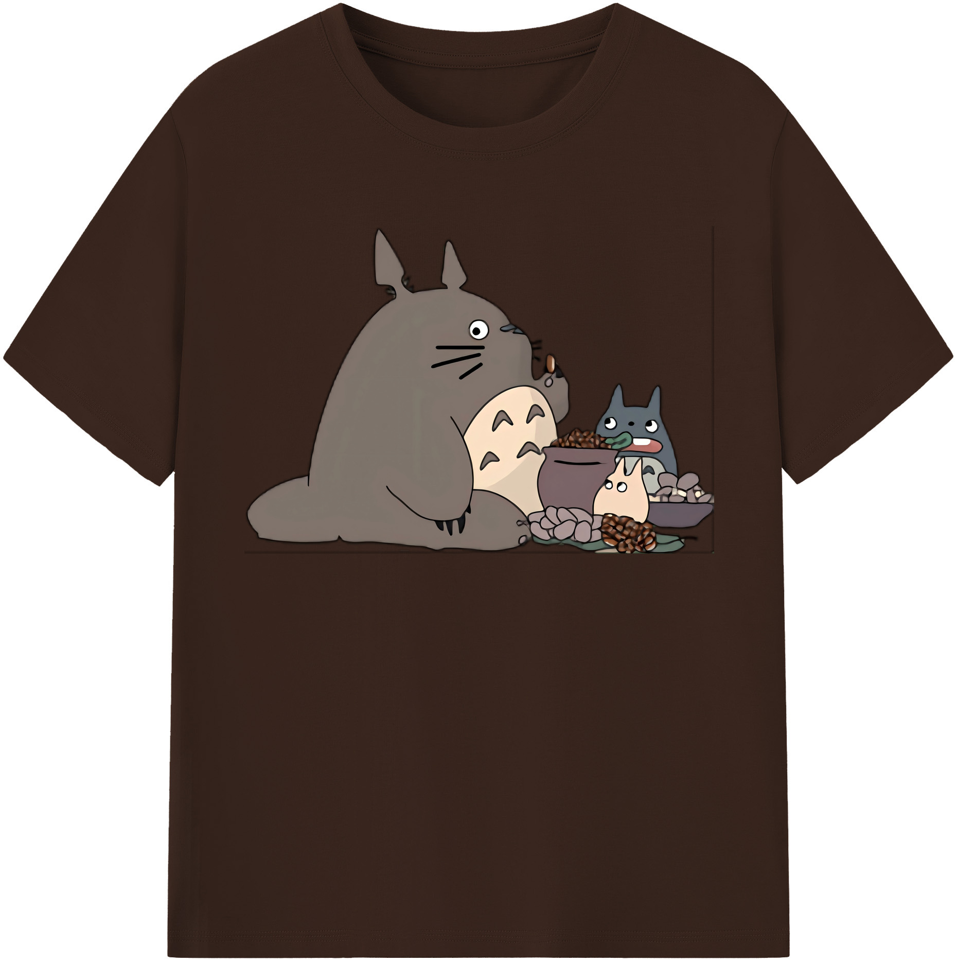 （画像用） となりのトトロ 草壁メイ 草壁サツキ My Neighbor Totoro Satsuki Kusakabe Mei Kusakabe 綿100％半袖Tシャツ（フロントプリント）