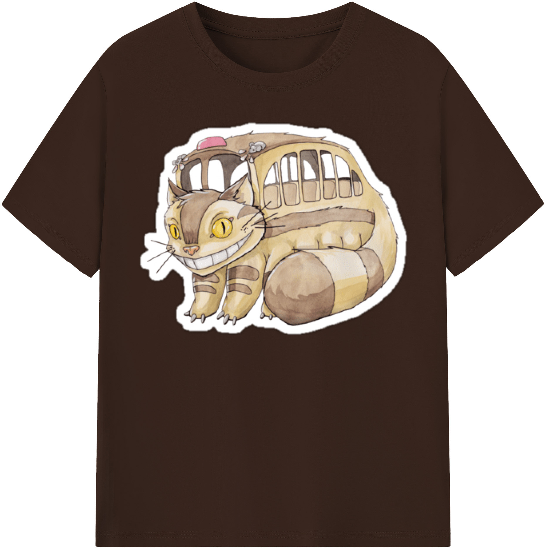 （画像用） となりのトトロ 草壁メイ 草壁サツキ My Neighbor Totoro Satsuki Kusakabe Mei Kusakabe 綿100％半袖Tシャツ（フロントプリント）
