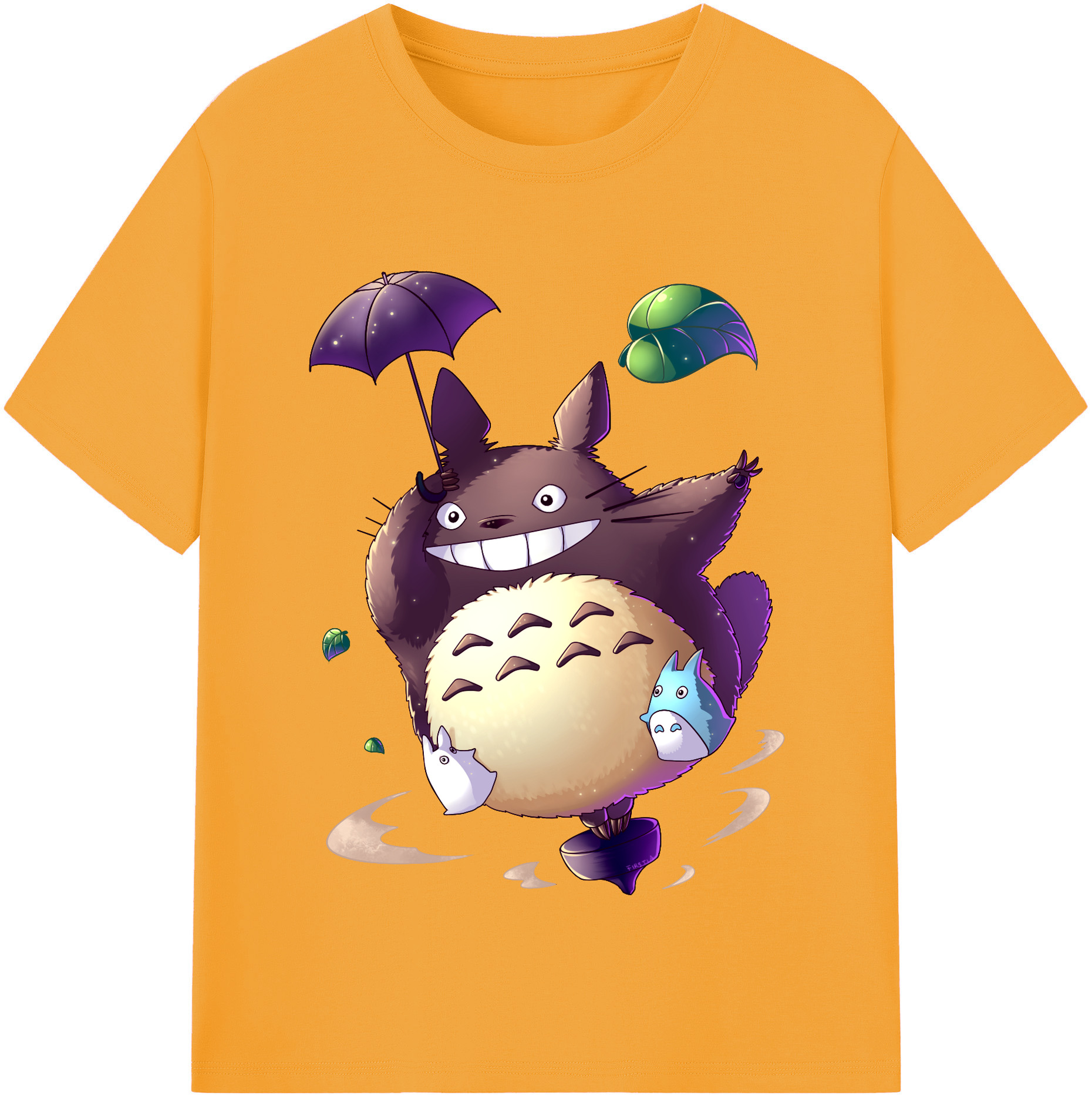 （画像用） となりのトトロ 草壁メイ 草壁サツキ My Neighbor Totoro Satsuki Kusakabe Mei Kusakabe 綿100％半袖Tシャツ（フロントプリント）