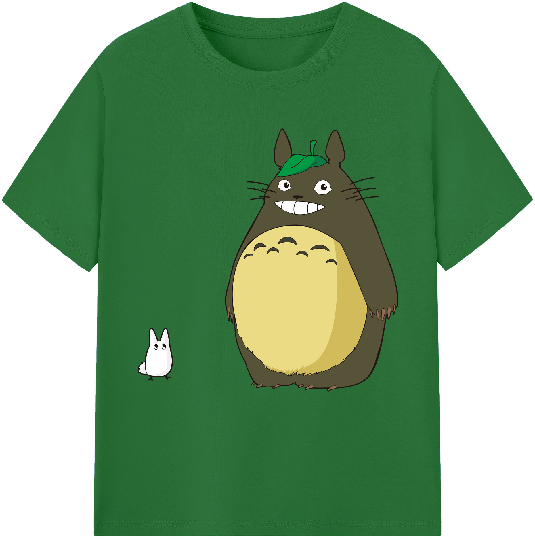 （画像用） となりのトトロ 草壁メイ 草壁サツキ My Neighbor Totoro Satsuki Kusakabe Mei Kusakabe 綿100％半袖Tシャツ（フロントプリント）