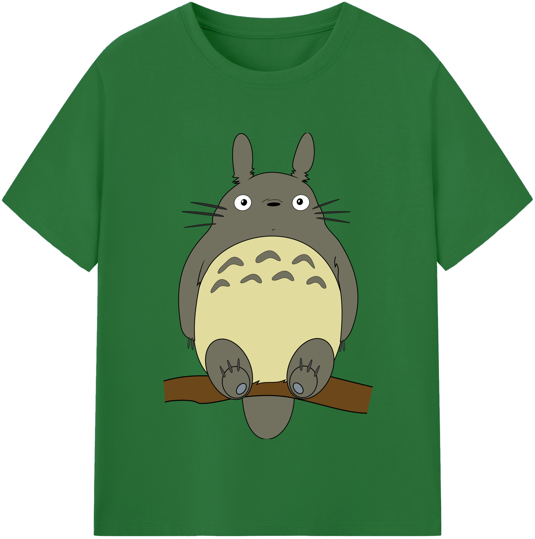（画像用） となりのトトロ 草壁メイ 草壁サツキ My Neighbor Totoro Satsuki Kusakabe Mei Kusakabe 綿100％半袖Tシャツ（フロントプリント）