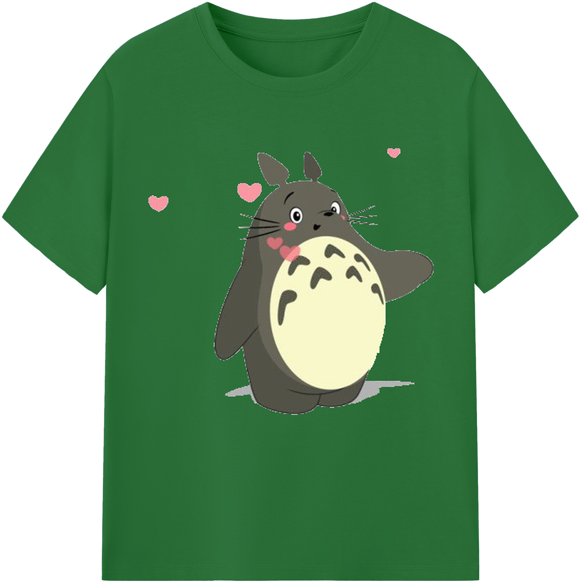 （画像用） となりのトトロ 草壁メイ 草壁サツキ My Neighbor Totoro Satsuki Kusakabe Mei Kusakabe 綿100％半袖Tシャツ（フロントプリント）
