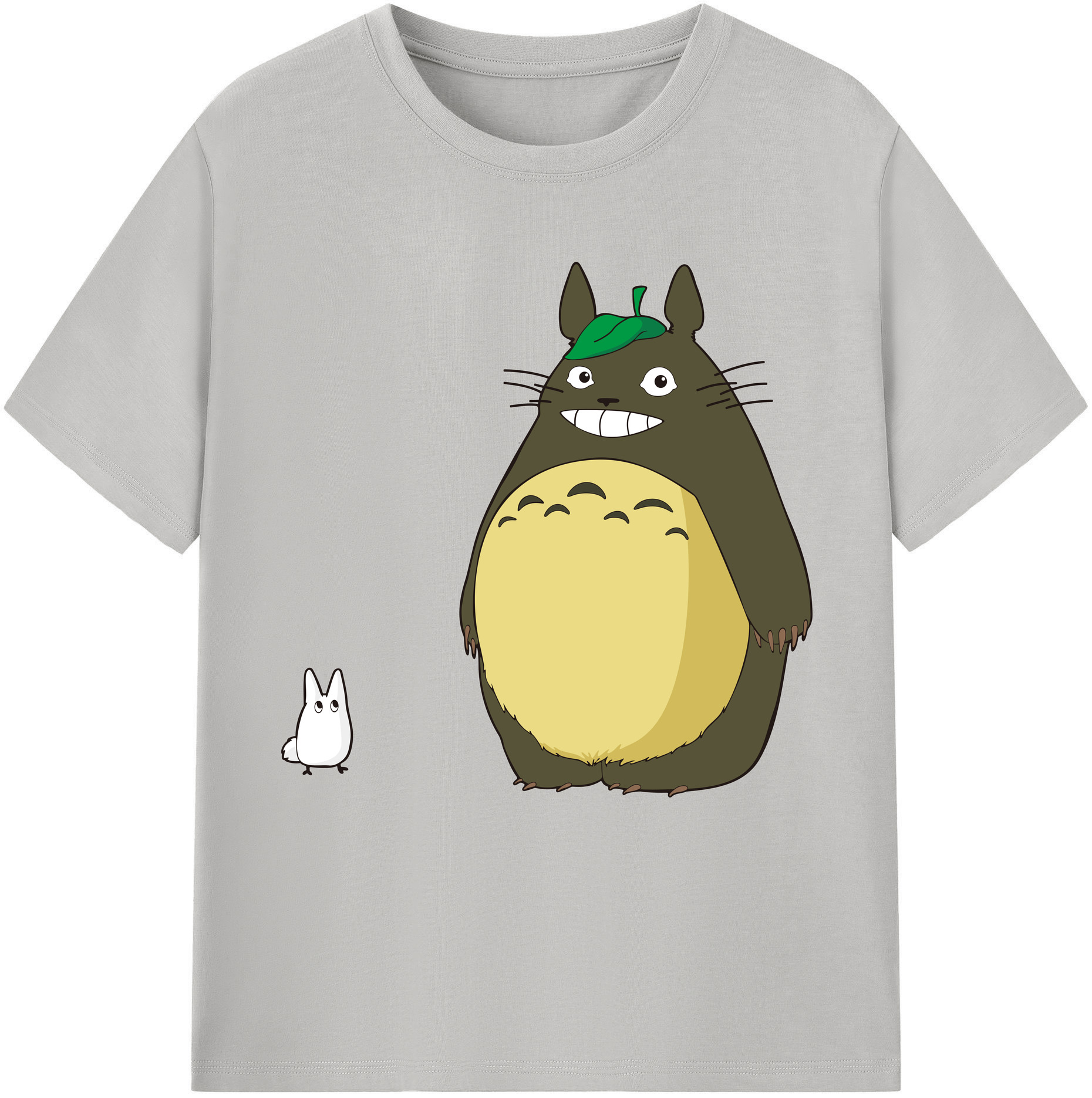 （画像用） となりのトトロ 草壁メイ 草壁サツキ My Neighbor Totoro Satsuki Kusakabe Mei Kusakabe 綿100％半袖Tシャツ（フロントプリント）