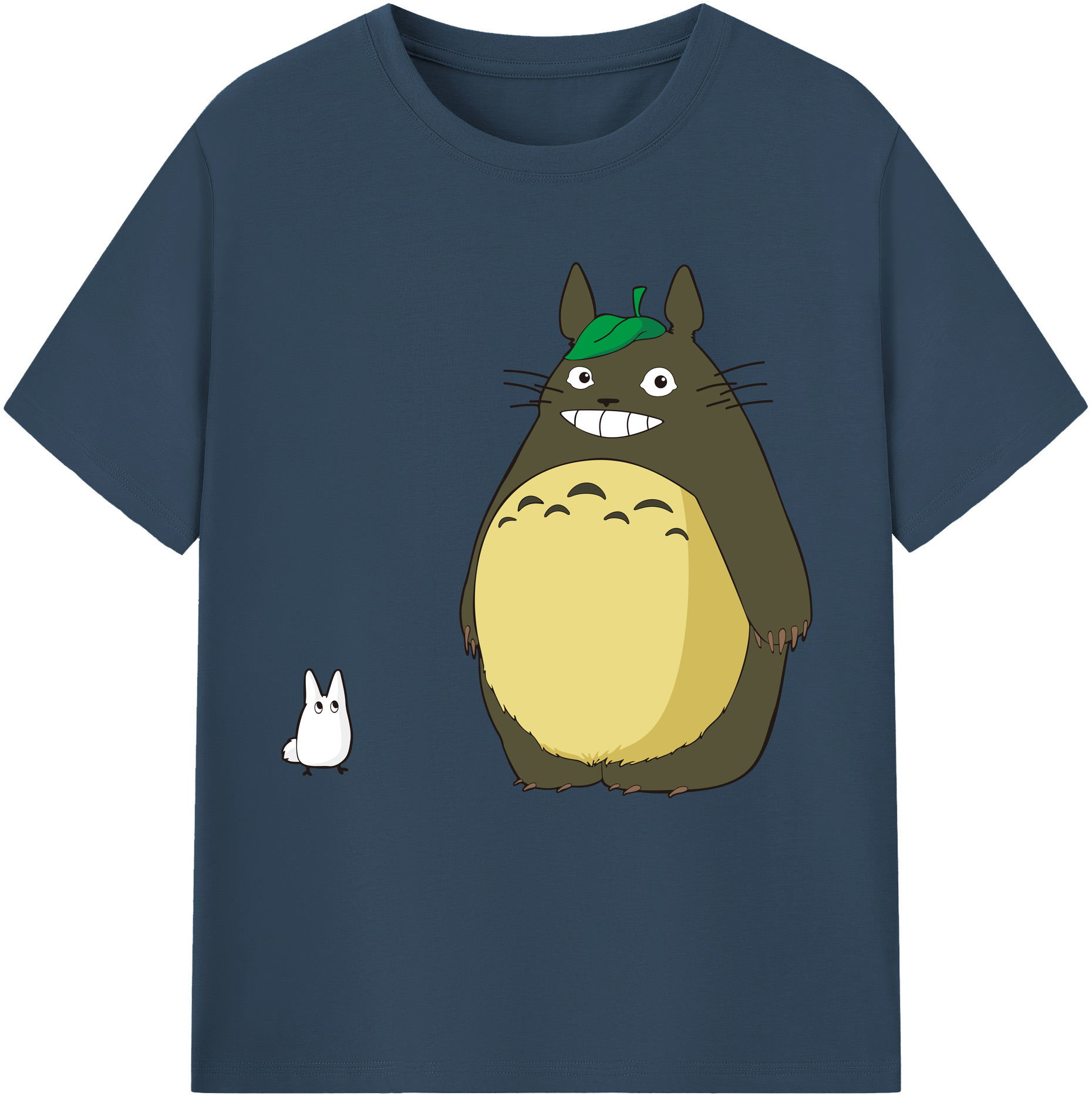 （画像用） となりのトトロ 草壁メイ 草壁サツキ My Neighbor Totoro Satsuki Kusakabe Mei Kusakabe 綿100％半袖Tシャツ（フロントプリント）