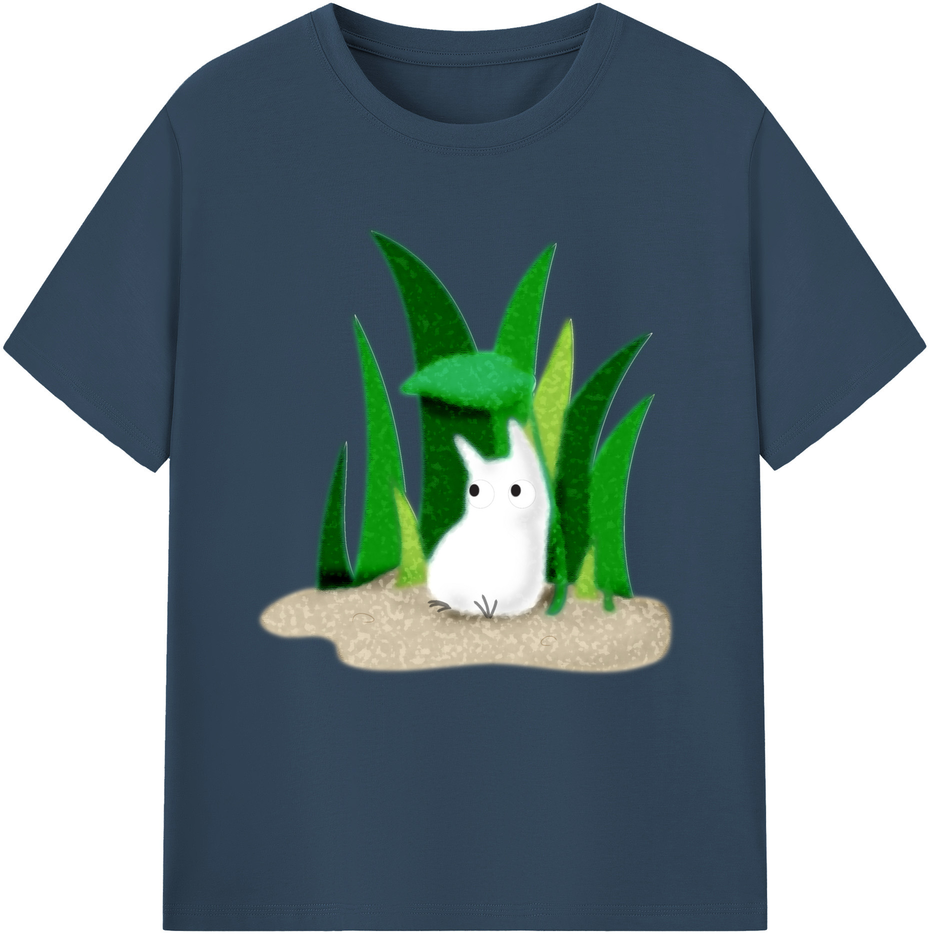 （画像用） となりのトトロ 草壁メイ 草壁サツキ My Neighbor Totoro Satsuki Kusakabe Mei Kusakabe 綿100％半袖Tシャツ（フロントプリント）