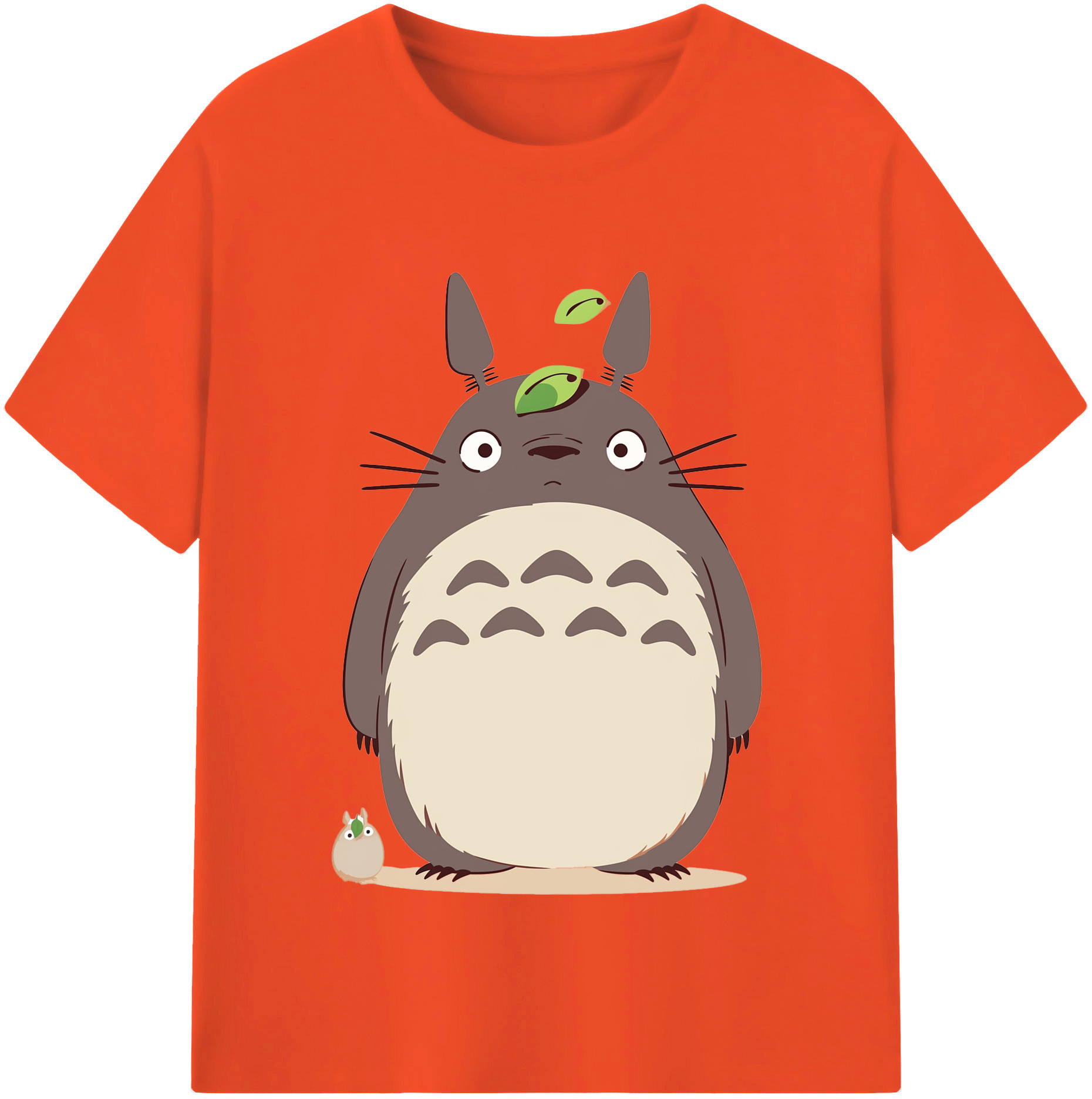 （画像用） となりのトトロ 草壁メイ 草壁サツキ My Neighbor Totoro Satsuki Kusakabe Mei Kusakabe 綿100％半袖Tシャツ（フロントプリント）
