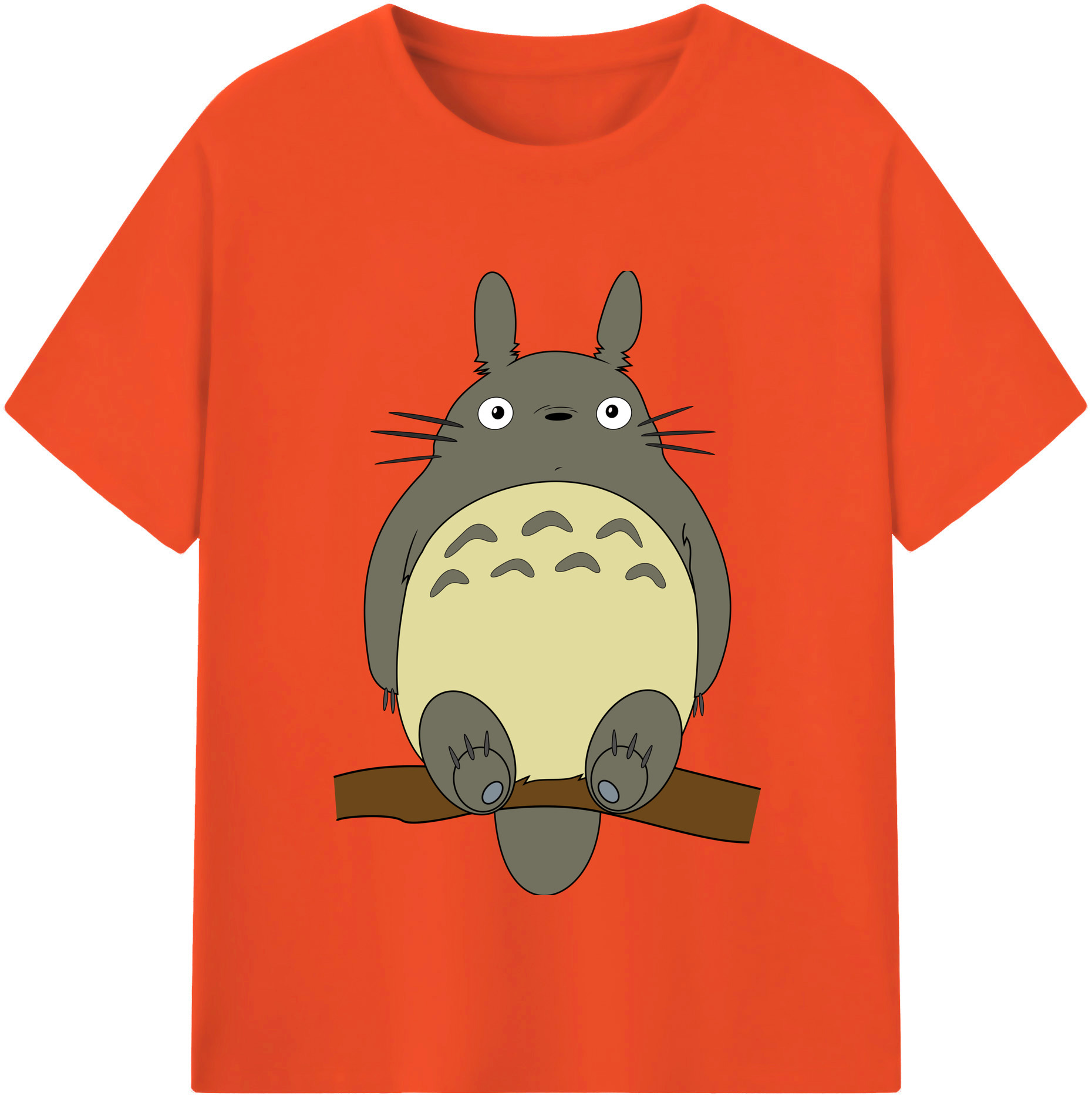 （画像用） となりのトトロ 草壁メイ 草壁サツキ My Neighbor Totoro Satsuki Kusakabe Mei Kusakabe 綿100％半袖Tシャツ（フロントプリント）