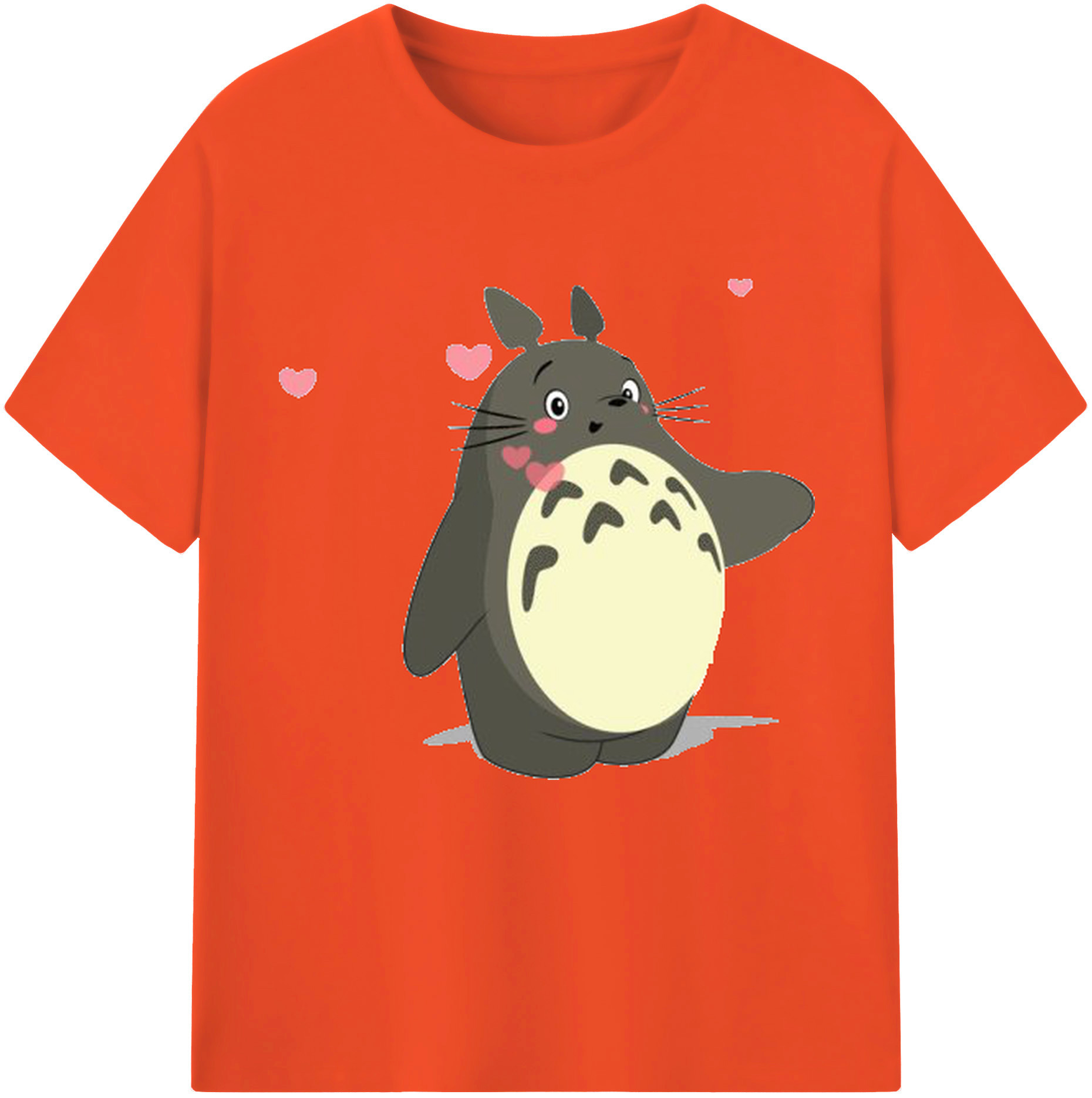 （画像用） となりのトトロ 草壁メイ 草壁サツキ My Neighbor Totoro Satsuki Kusakabe Mei Kusakabe 綿100％半袖Tシャツ（フロントプリント）