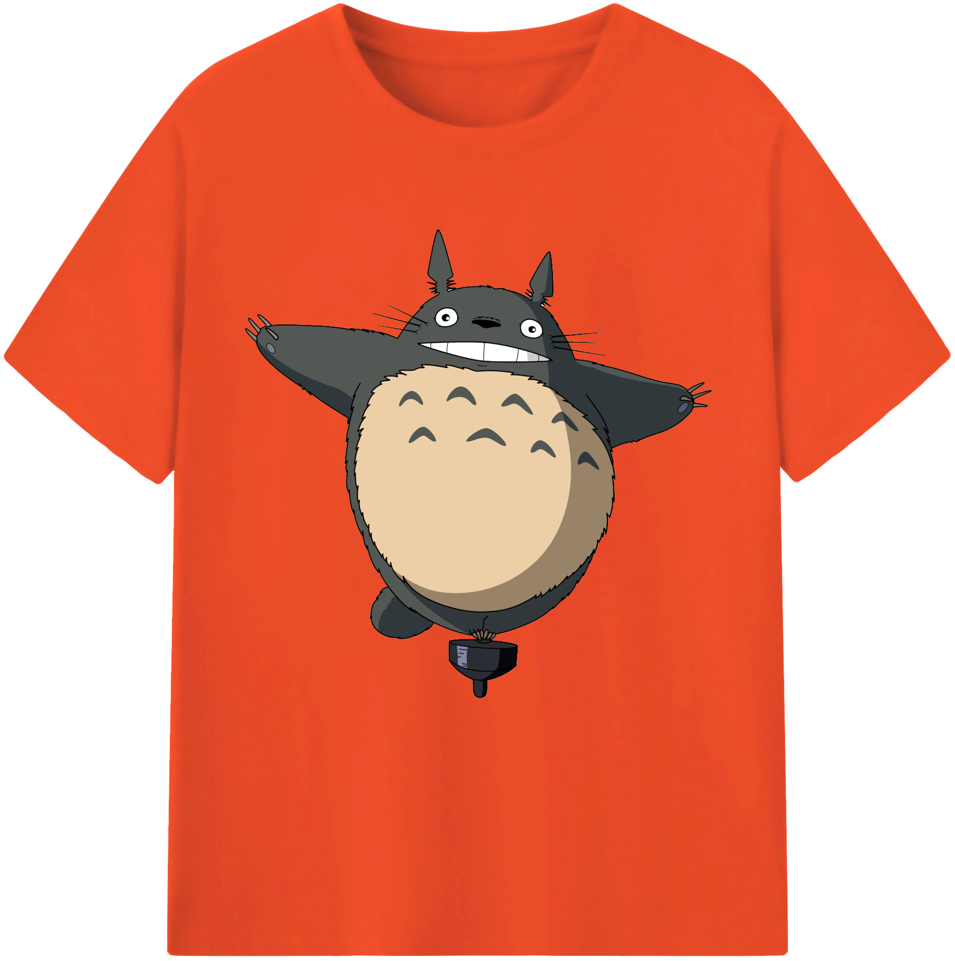 （画像用） となりのトトロ 草壁メイ 草壁サツキ My Neighbor Totoro Satsuki Kusakabe Mei Kusakabe 綿100％半袖Tシャツ（フロントプリント）