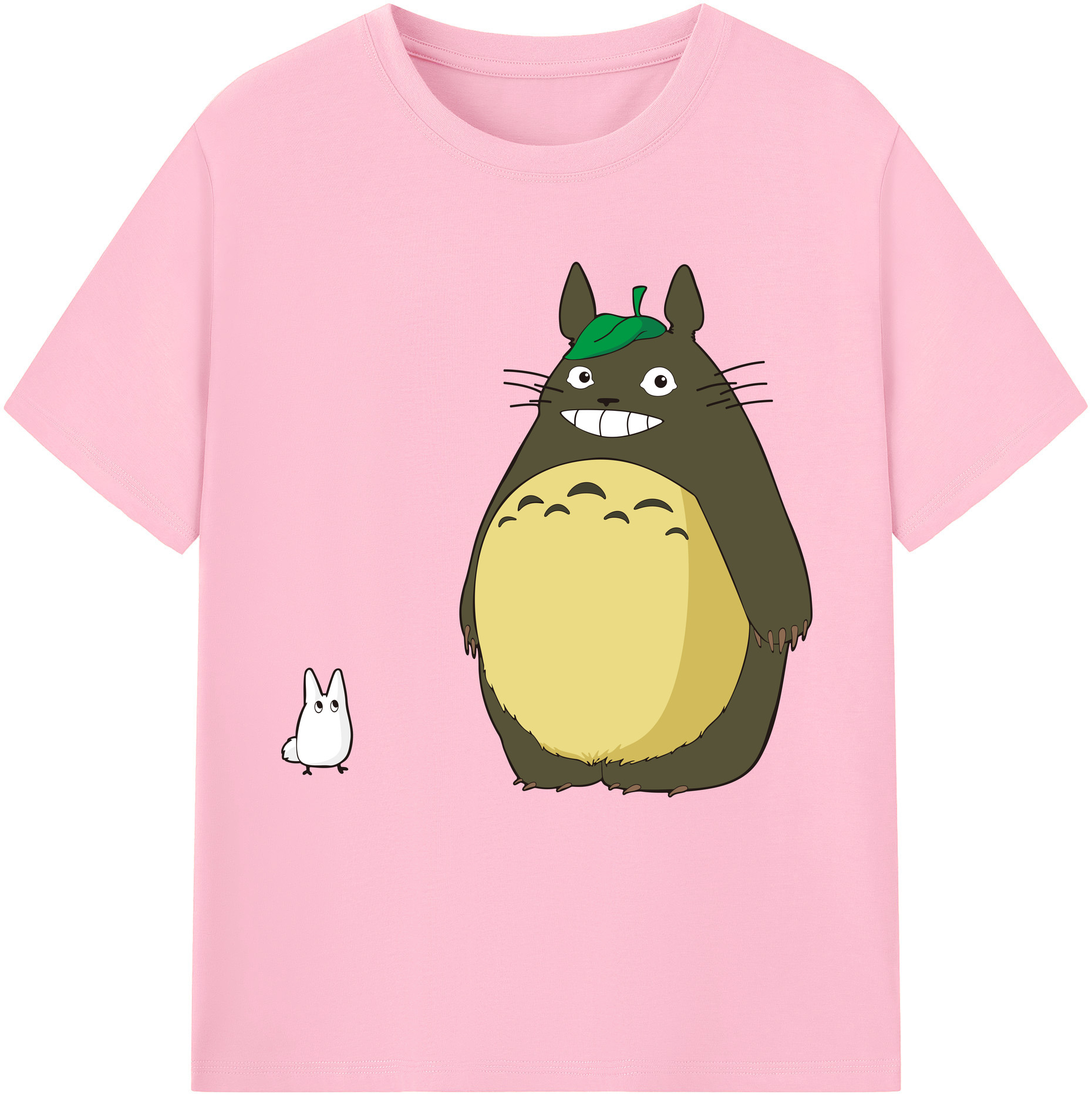 （画像用） となりのトトロ 草壁メイ 草壁サツキ My Neighbor Totoro Satsuki Kusakabe Mei Kusakabe 綿100％半袖Tシャツ（フロントプリント）