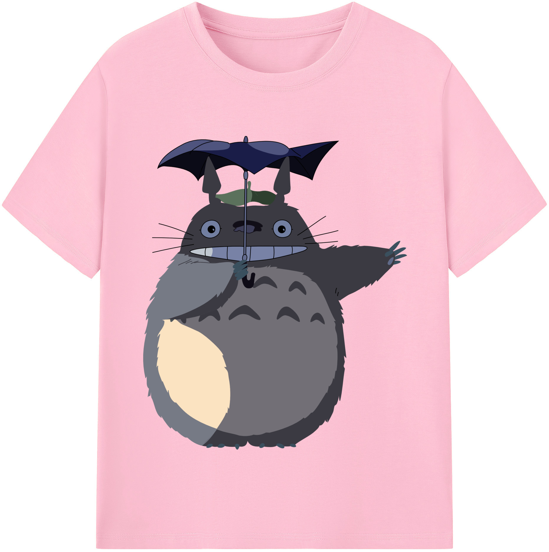 （画像用） となりのトトロ 草壁メイ 草壁サツキ My Neighbor Totoro Satsuki Kusakabe Mei Kusakabe 綿100％半袖Tシャツ（フロントプリント）