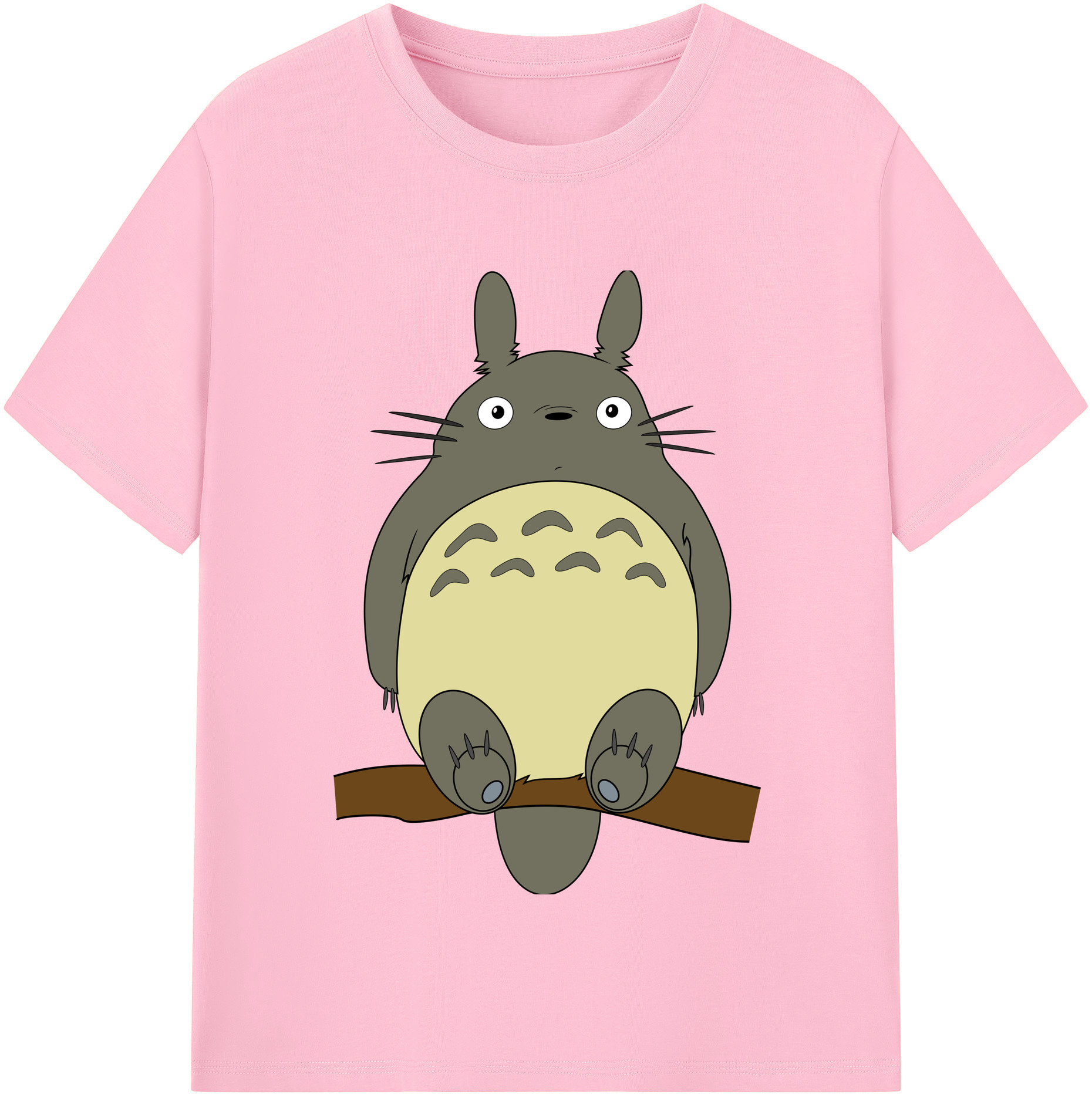 （画像用） となりのトトロ 草壁メイ 草壁サツキ My Neighbor Totoro Satsuki Kusakabe Mei Kusakabe 綿100％半袖Tシャツ（フロントプリント）
