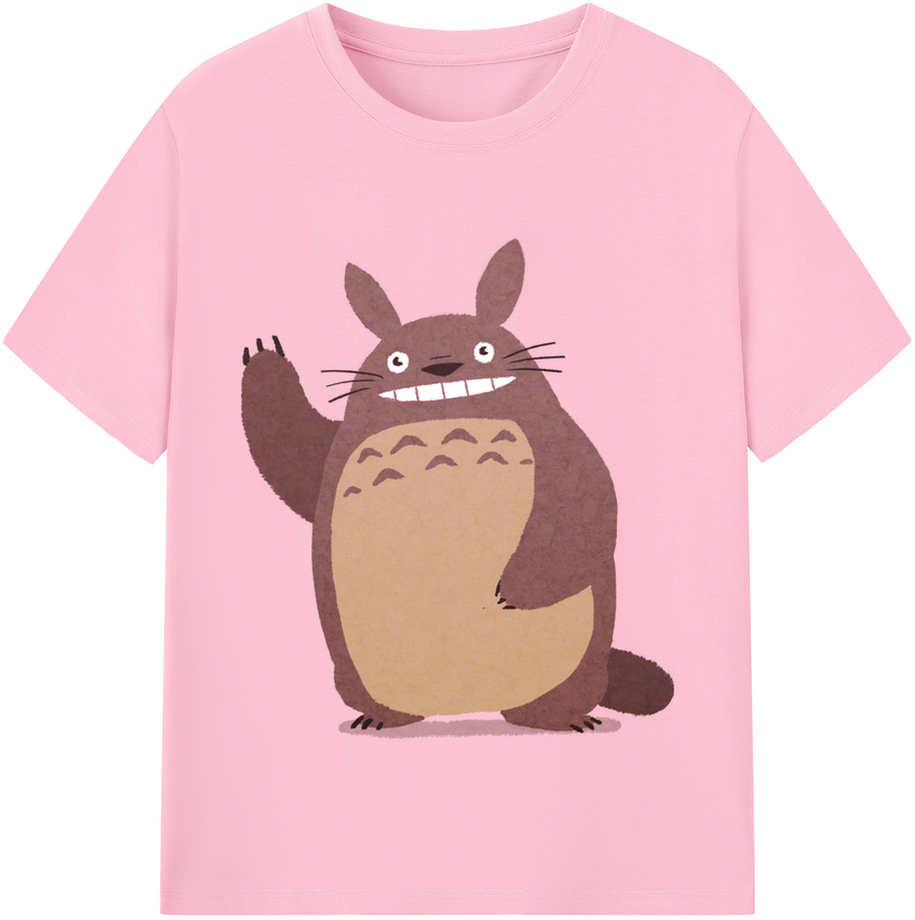（画像用） となりのトトロ 草壁メイ 草壁サツキ My Neighbor Totoro Satsuki Kusakabe Mei Kusakabe 綿100％半袖Tシャツ（フロントプリント）