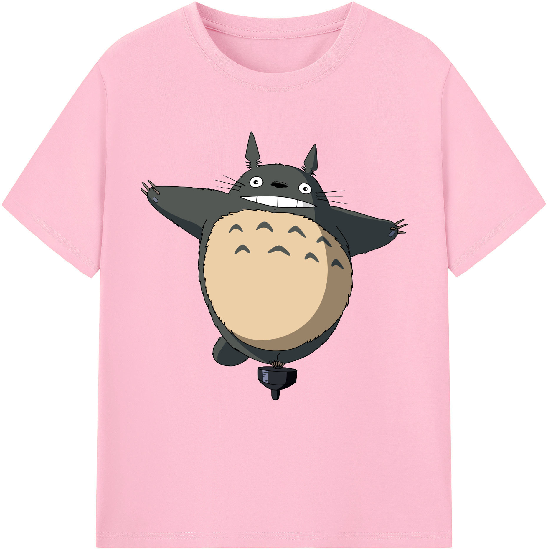 （画像用） となりのトトロ 草壁メイ 草壁サツキ My Neighbor Totoro Satsuki Kusakabe Mei Kusakabe 綿100％半袖Tシャツ（フロントプリント）