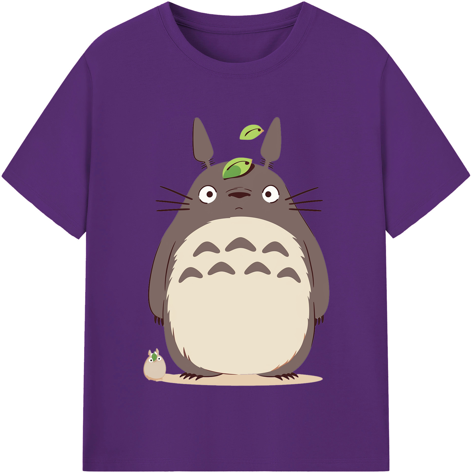 （画像用） となりのトトロ 草壁メイ 草壁サツキ My Neighbor Totoro Satsuki Kusakabe Mei Kusakabe 綿100％半袖Tシャツ（フロントプリント）