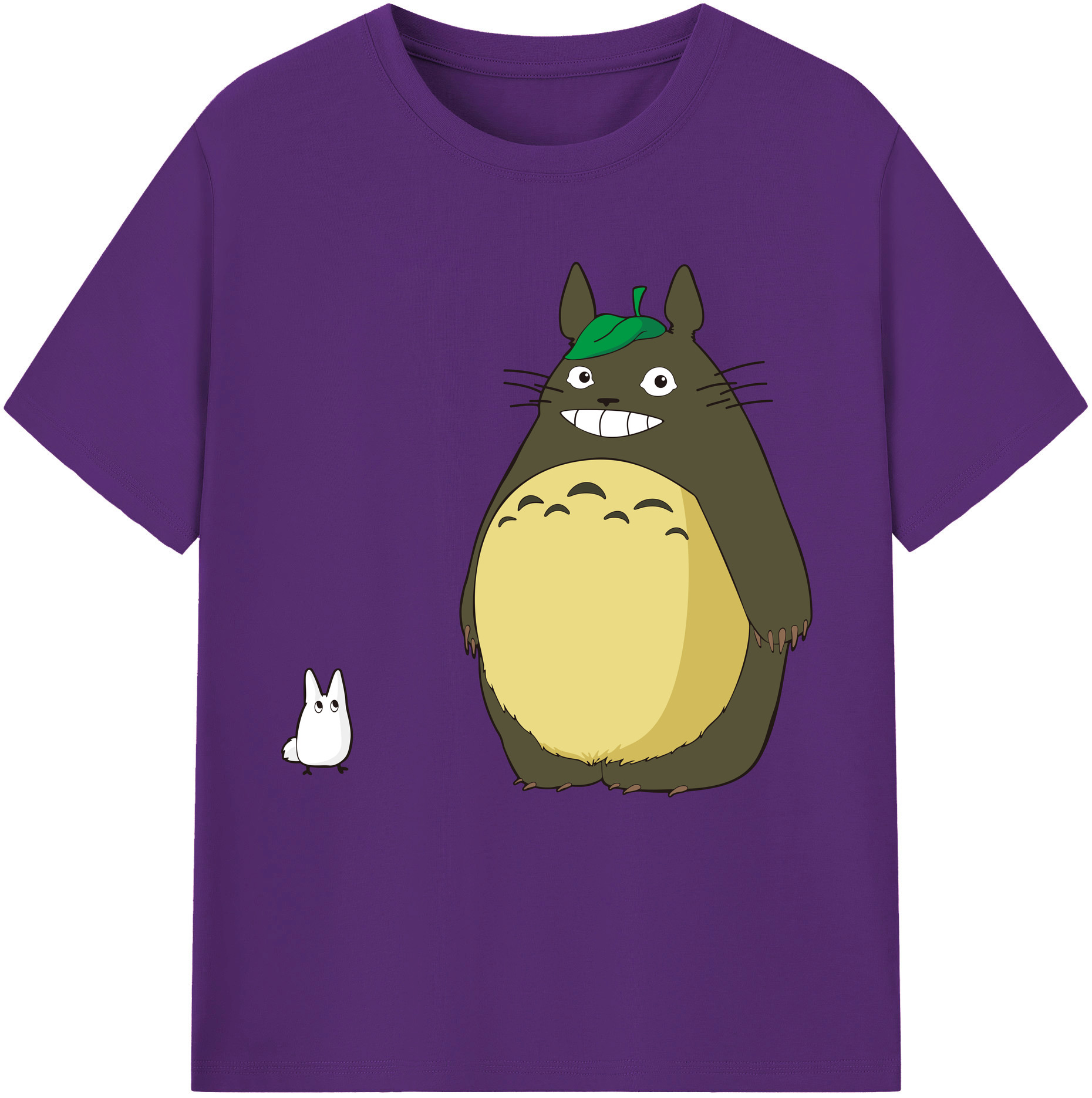 （画像用） となりのトトロ 草壁メイ 草壁サツキ My Neighbor Totoro Satsuki Kusakabe Mei Kusakabe 綿100％半袖Tシャツ（フロントプリント）