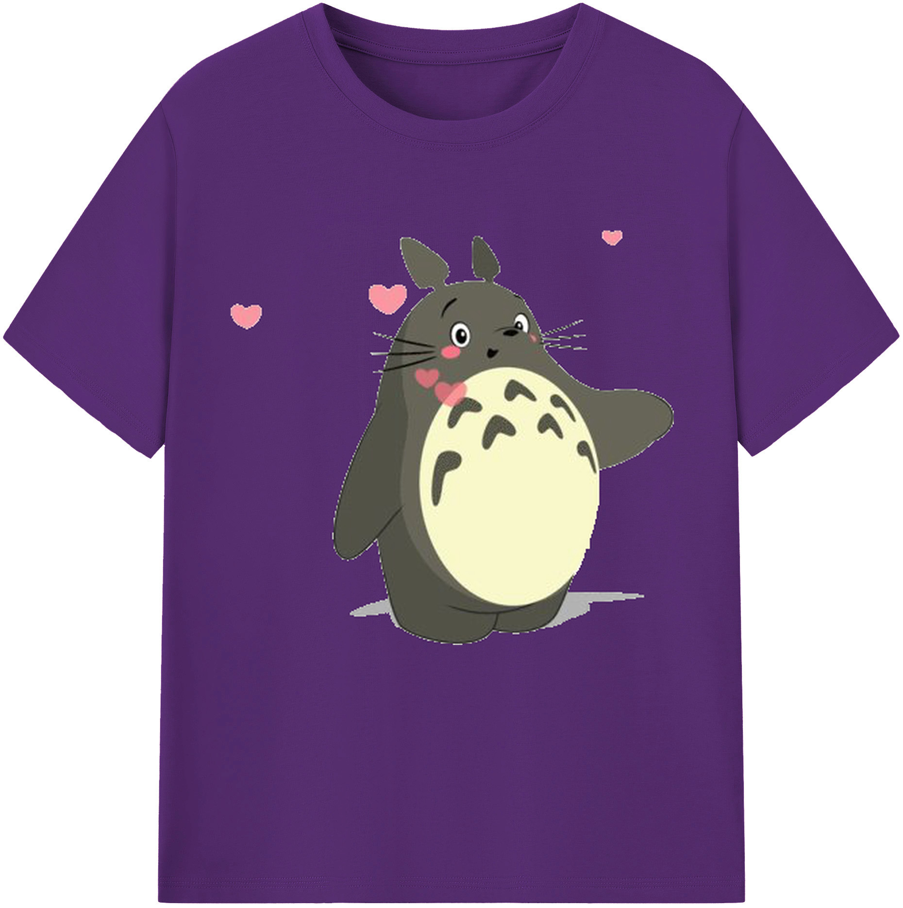 （画像用） となりのトトロ 草壁メイ 草壁サツキ My Neighbor Totoro Satsuki Kusakabe Mei Kusakabe 綿100％半袖Tシャツ（フロントプリント）