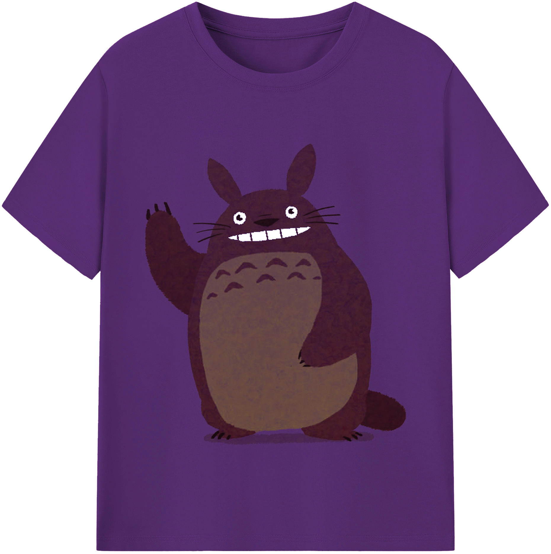 （画像用） となりのトトロ 草壁メイ 草壁サツキ My Neighbor Totoro Satsuki Kusakabe Mei Kusakabe 綿100％半袖Tシャツ（フロントプリント）