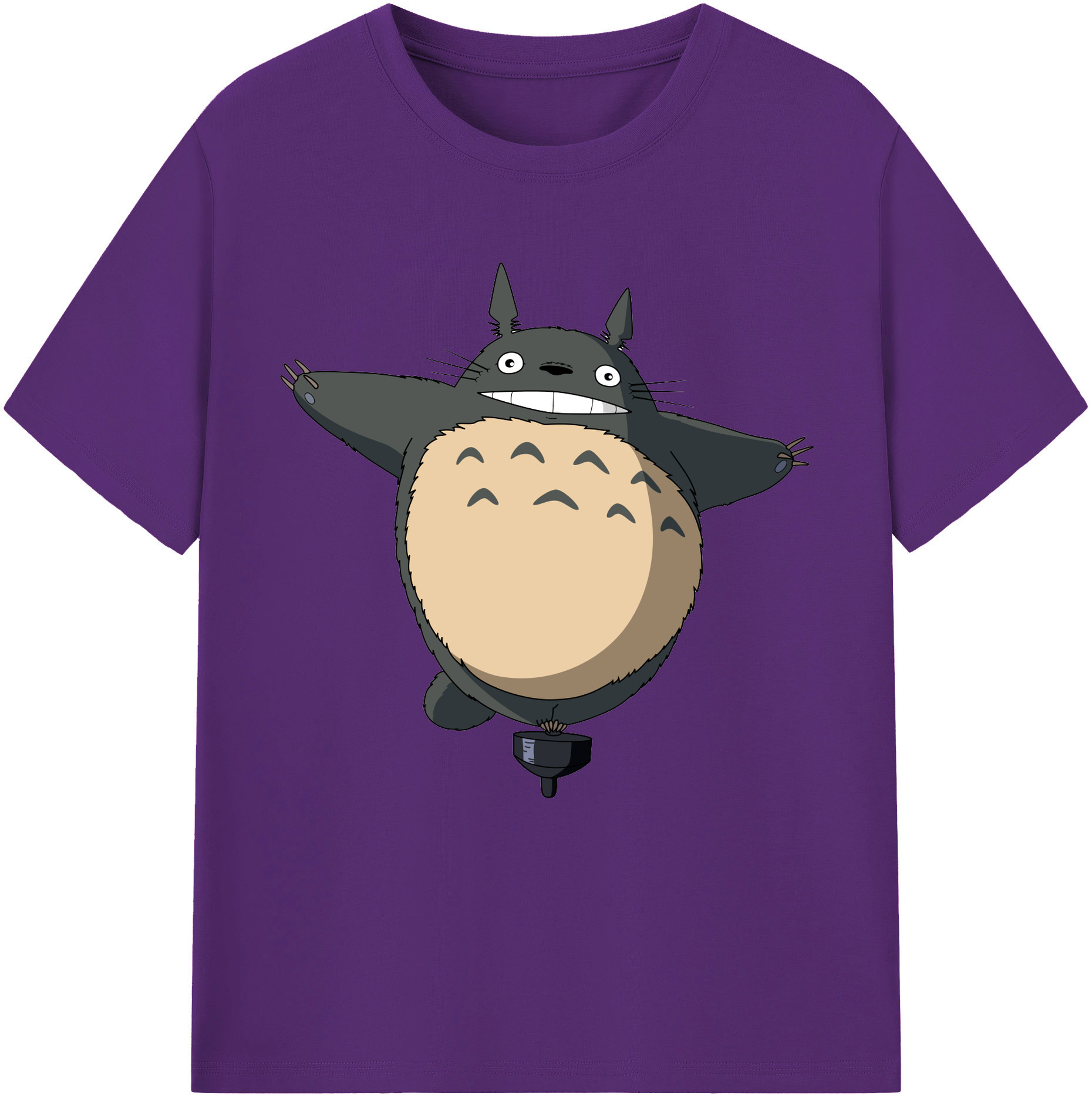 （画像用） となりのトトロ 草壁メイ 草壁サツキ My Neighbor Totoro Satsuki Kusakabe Mei Kusakabe 綿100％半袖Tシャツ（フロントプリント）