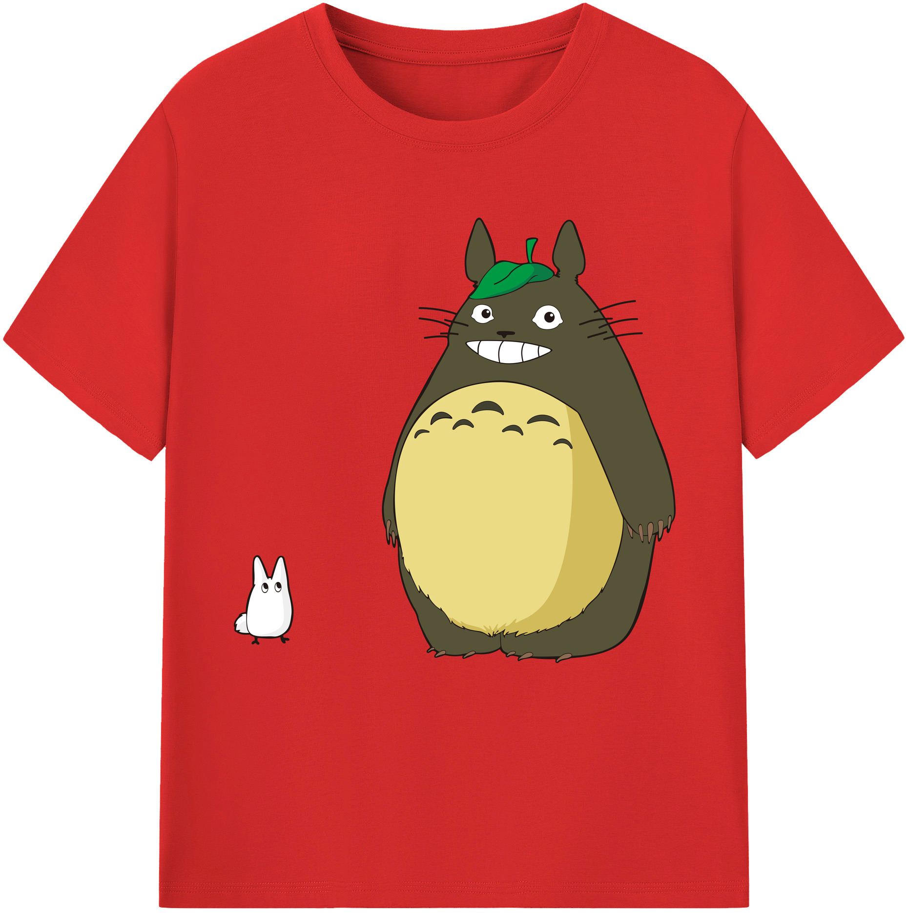 （画像用） となりのトトロ 草壁メイ 草壁サツキ My Neighbor Totoro Satsuki Kusakabe Mei Kusakabe 綿100％半袖Tシャツ（フロントプリント）