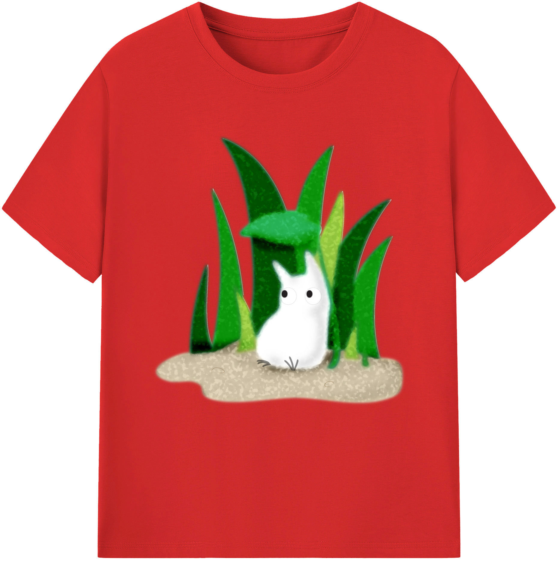 （画像用） となりのトトロ 草壁メイ 草壁サツキ My Neighbor Totoro Satsuki Kusakabe Mei Kusakabe 綿100％半袖Tシャツ（フロントプリント）