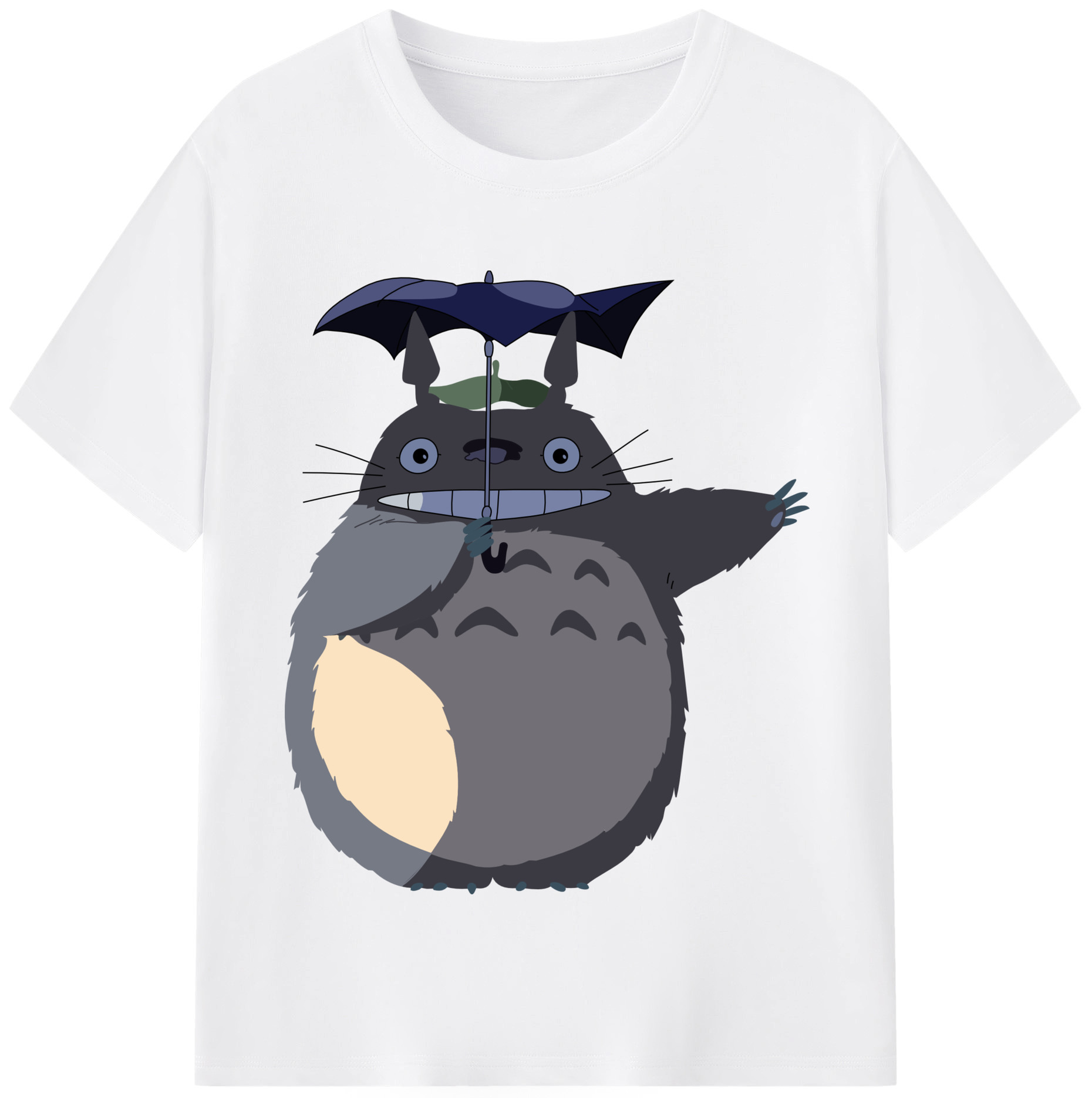 （画像用） となりのトトロ 草壁メイ 草壁サツキ My Neighbor Totoro Satsuki Kusakabe Mei Kusakabe 綿100％半袖Tシャツ（フロントプリント）
