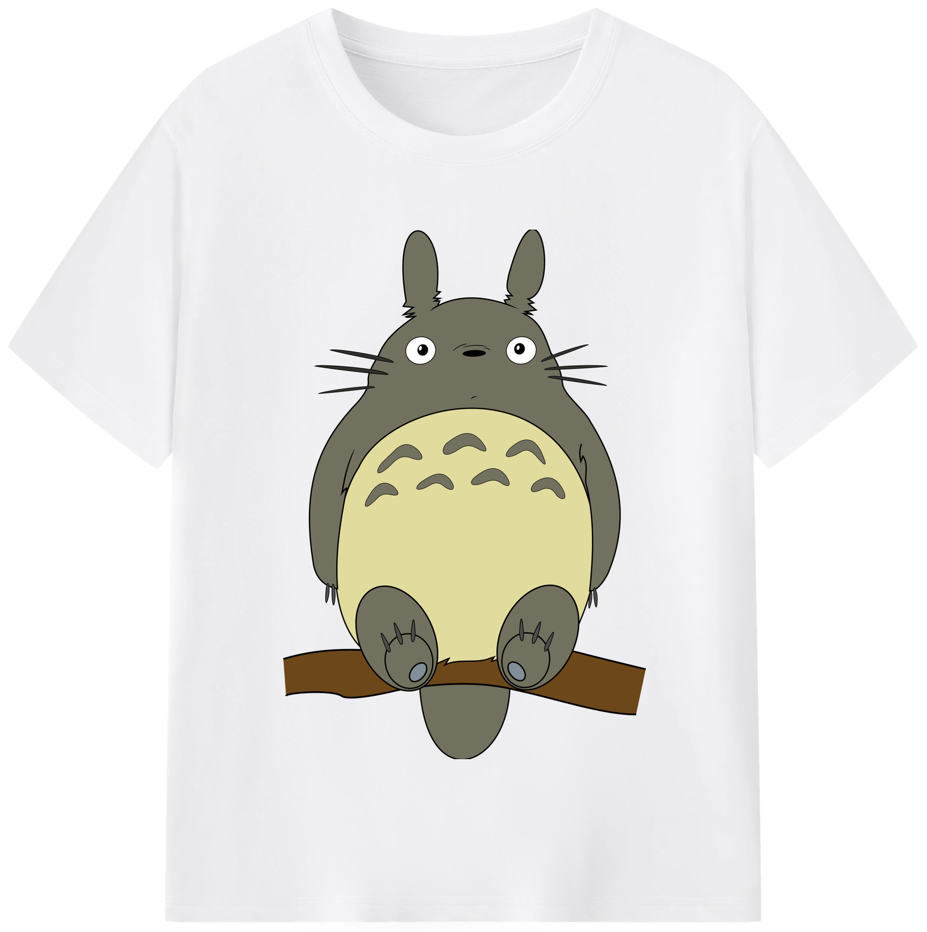 （画像用） となりのトトロ 草壁メイ 草壁サツキ My Neighbor Totoro Satsuki Kusakabe Mei Kusakabe 綿100％半袖Tシャツ（フロントプリント）