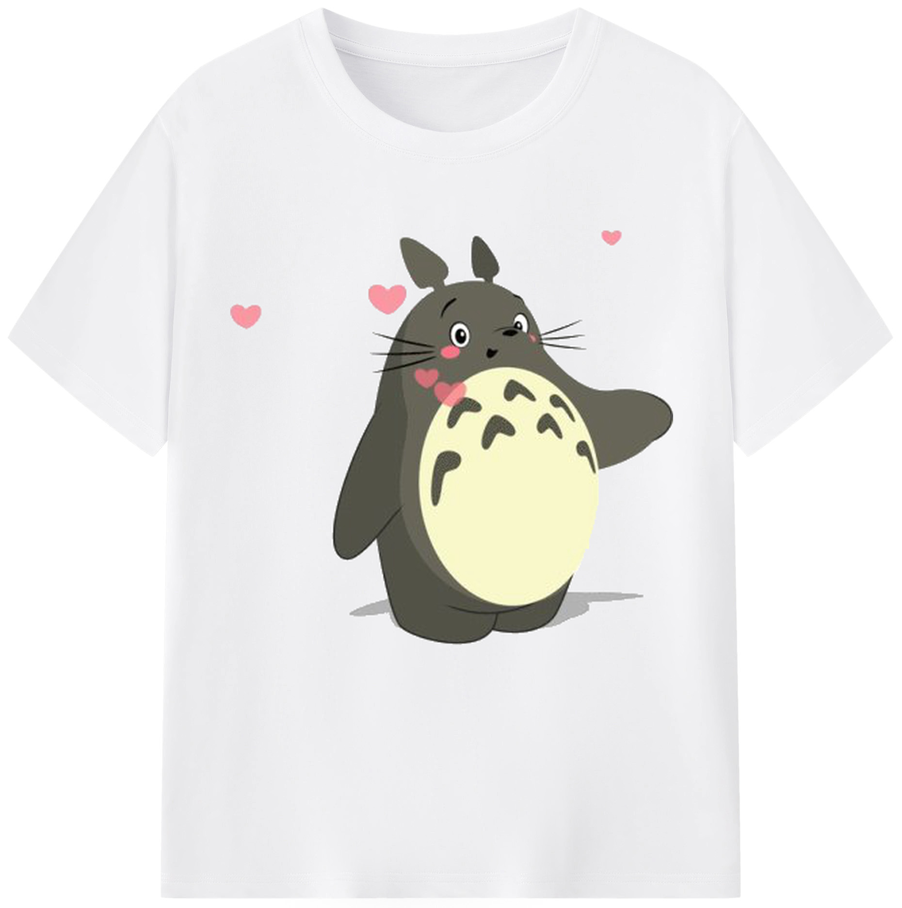 （画像用） となりのトトロ 草壁メイ 草壁サツキ My Neighbor Totoro Satsuki Kusakabe Mei Kusakabe 綿100％半袖Tシャツ（フロントプリント）