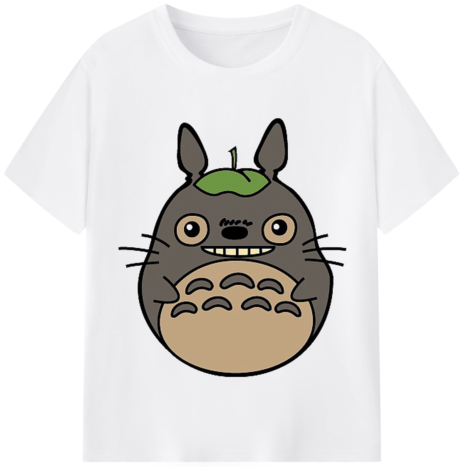 （画像用） となりのトトロ 草壁メイ 草壁サツキ My Neighbor Totoro Satsuki Kusakabe Mei Kusakabe 綿100％半袖Tシャツ（フロントプリント）