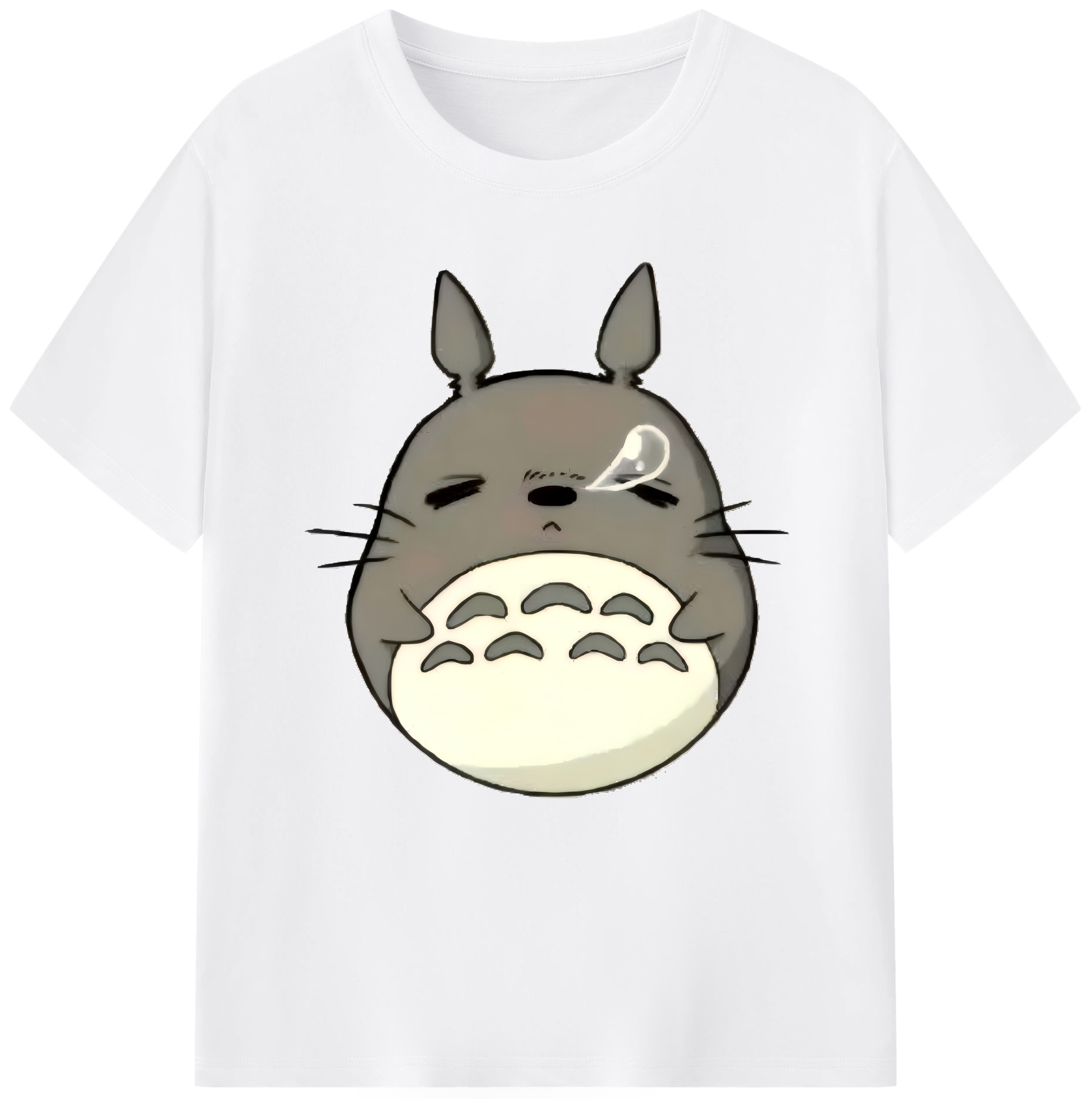 （画像用） となりのトトロ 草壁メイ 草壁サツキ My Neighbor Totoro Satsuki Kusakabe Mei Kusakabe 綿100％半袖Tシャツ（フロントプリント）