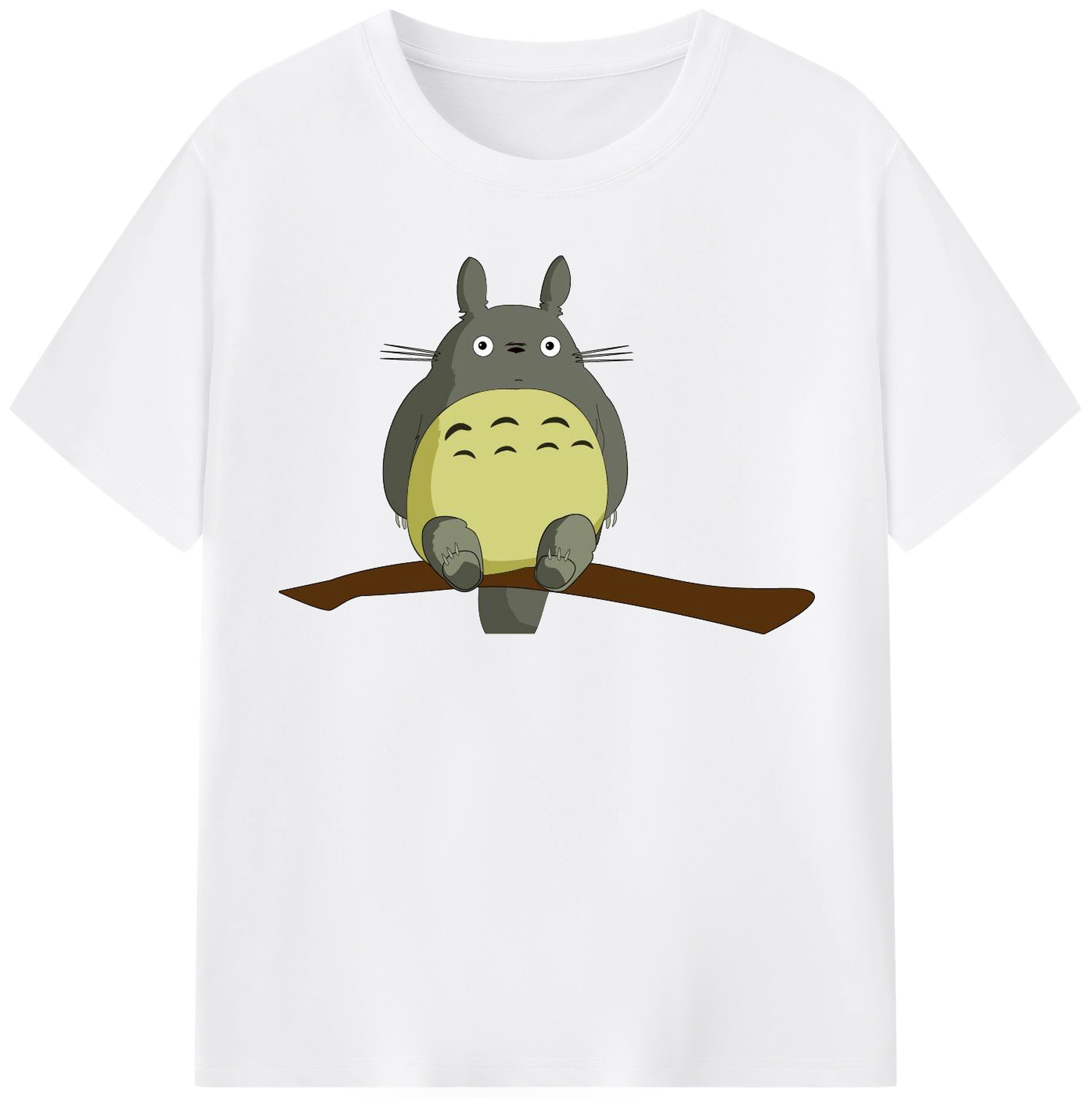 （画像用） となりのトトロ 草壁メイ 草壁サツキ My Neighbor Totoro Satsuki Kusakabe Mei Kusakabe 綿100％半袖Tシャツ（フロントプリント）