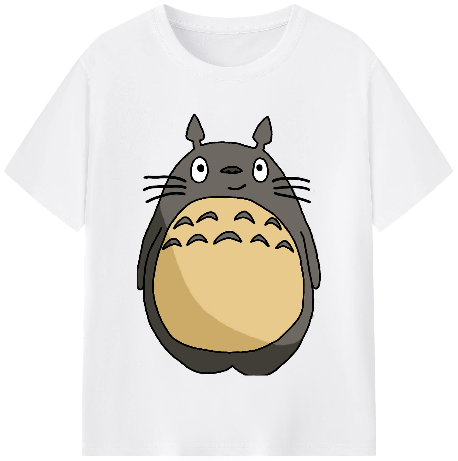 （画像用） となりのトトロ 草壁メイ 草壁サツキ My Neighbor Totoro Satsuki Kusakabe Mei Kusakabe 綿100％半袖Tシャツ（フロントプリント）