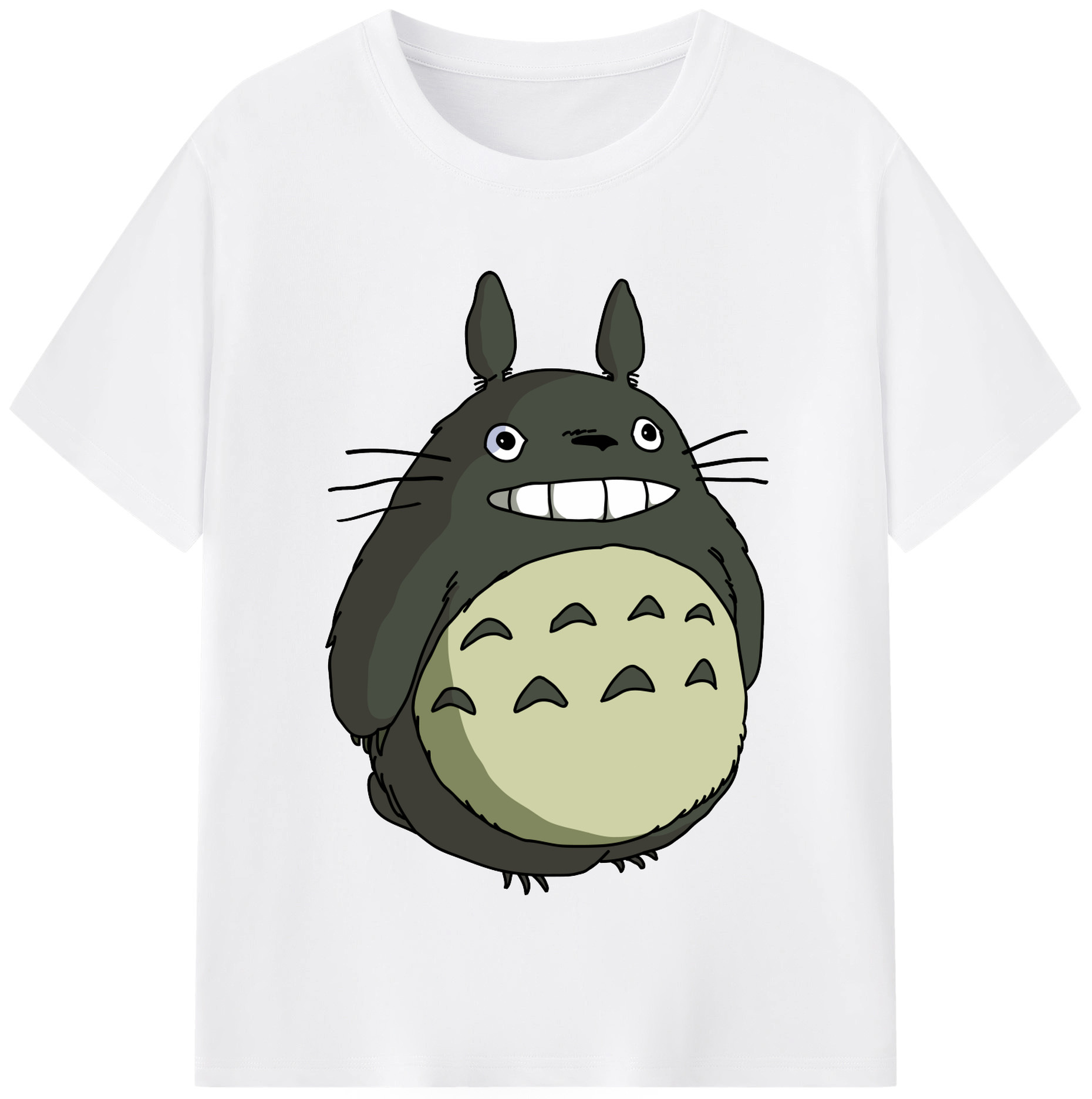 （画像用） となりのトトロ 草壁メイ 草壁サツキ My Neighbor Totoro Satsuki Kusakabe Mei Kusakabe 綿100％半袖Tシャツ（フロントプリント）