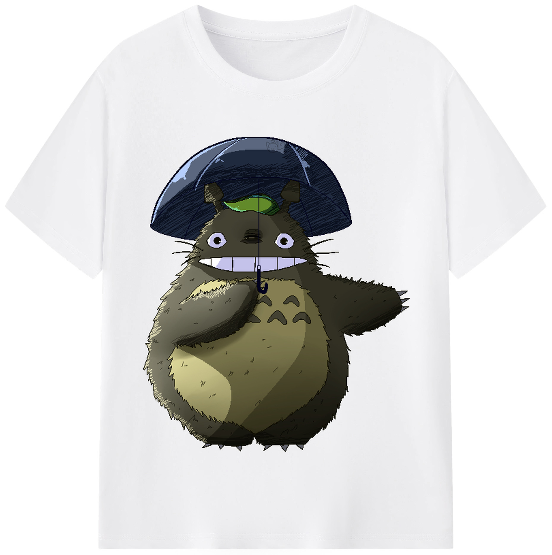 （画像用） となりのトトロ 草壁メイ 草壁サツキ My Neighbor Totoro Satsuki Kusakabe Mei Kusakabe 綿100％半袖Tシャツ（フロントプリント）