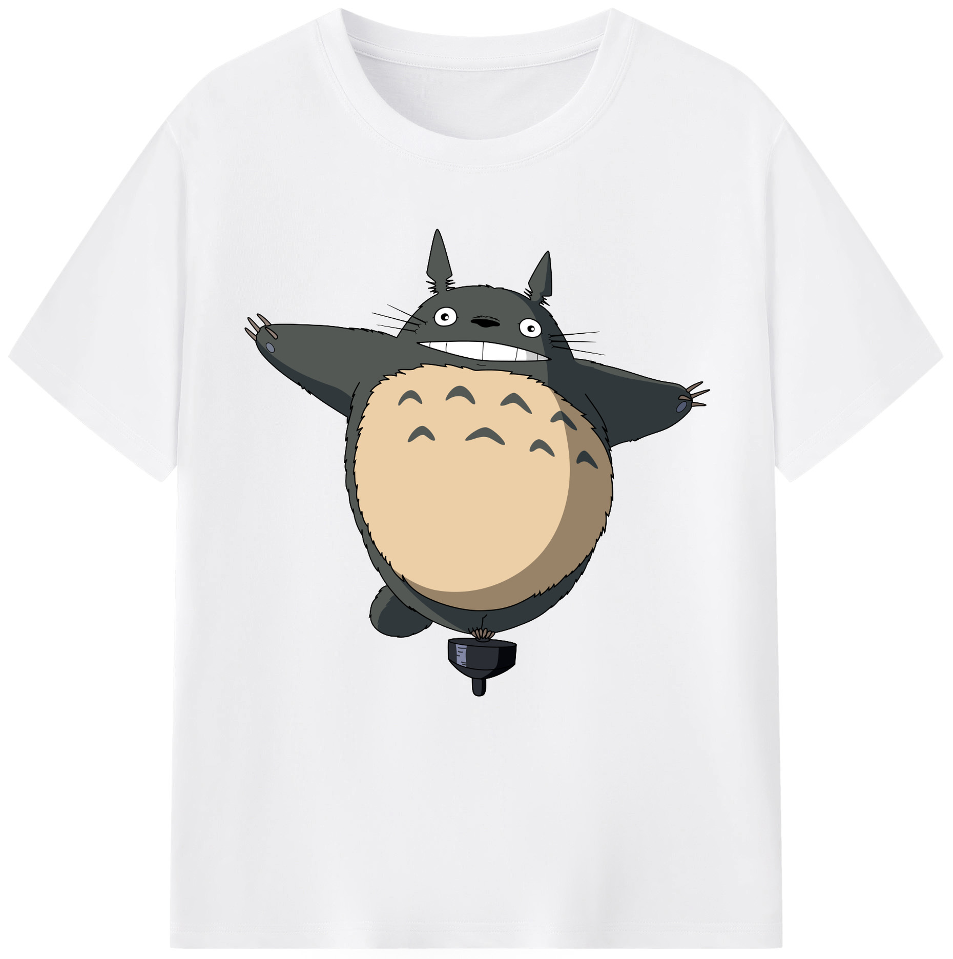 （画像用） となりのトトロ 草壁メイ 草壁サツキ My Neighbor Totoro Satsuki Kusakabe Mei Kusakabe 綿100％半袖Tシャツ（フロントプリント）