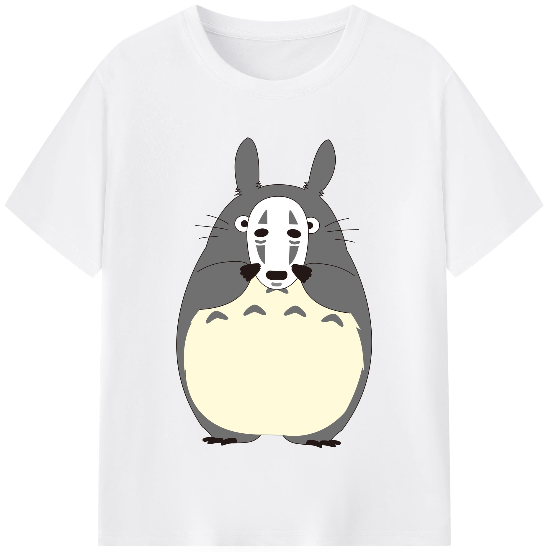 （画像用） となりのトトロ 草壁メイ 草壁サツキ My Neighbor Totoro Satsuki Kusakabe Mei Kusakabe 綿100％半袖Tシャツ（フロントプリント）