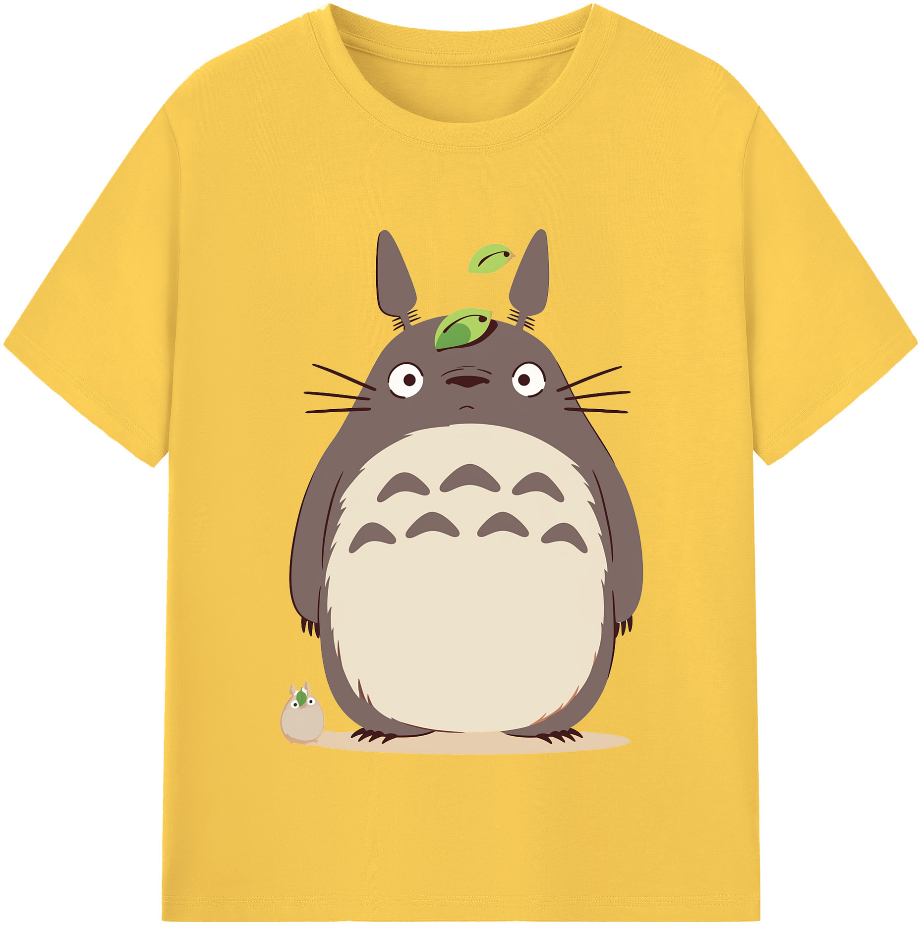 （画像用） となりのトトロ 草壁メイ 草壁サツキ My Neighbor Totoro Satsuki Kusakabe Mei Kusakabe 綿100％半袖Tシャツ（フロントプリント）