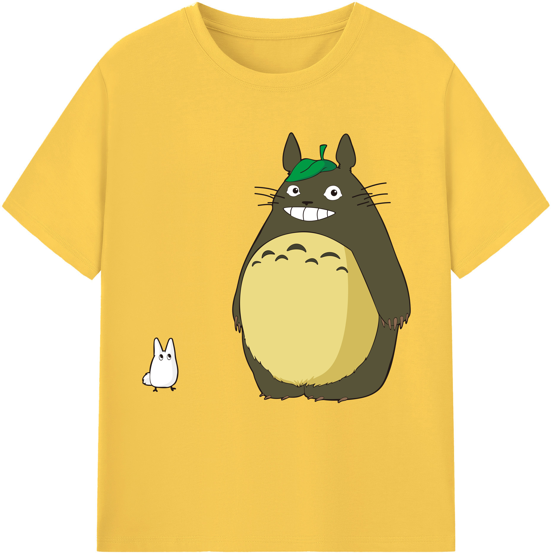 （画像用） となりのトトロ 草壁メイ 草壁サツキ My Neighbor Totoro Satsuki Kusakabe Mei Kusakabe 綿100％半袖Tシャツ（フロントプリント）