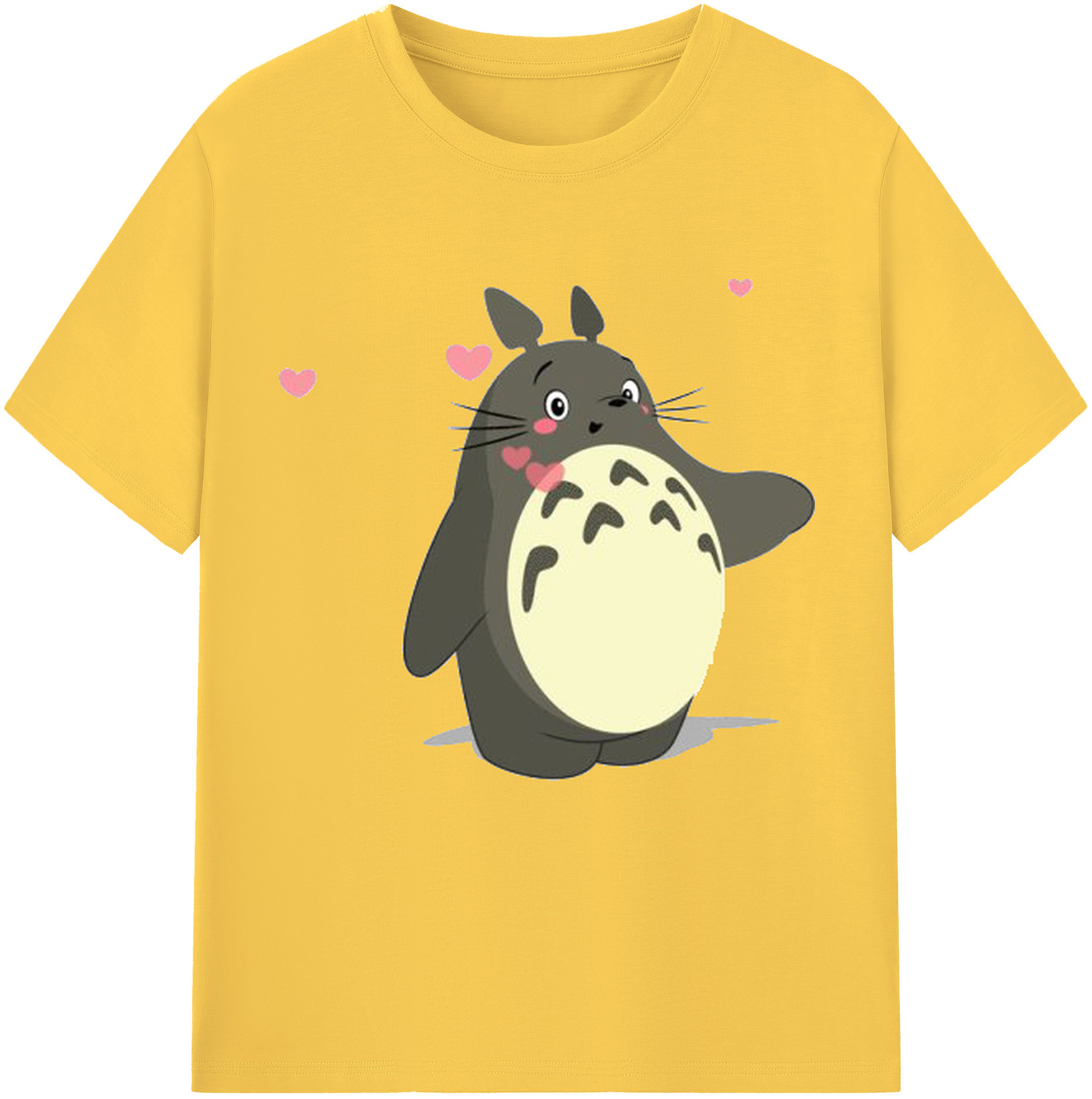 （画像用） となりのトトロ 草壁メイ 草壁サツキ My Neighbor Totoro Satsuki Kusakabe Mei Kusakabe 綿100％半袖Tシャツ（フロントプリント）