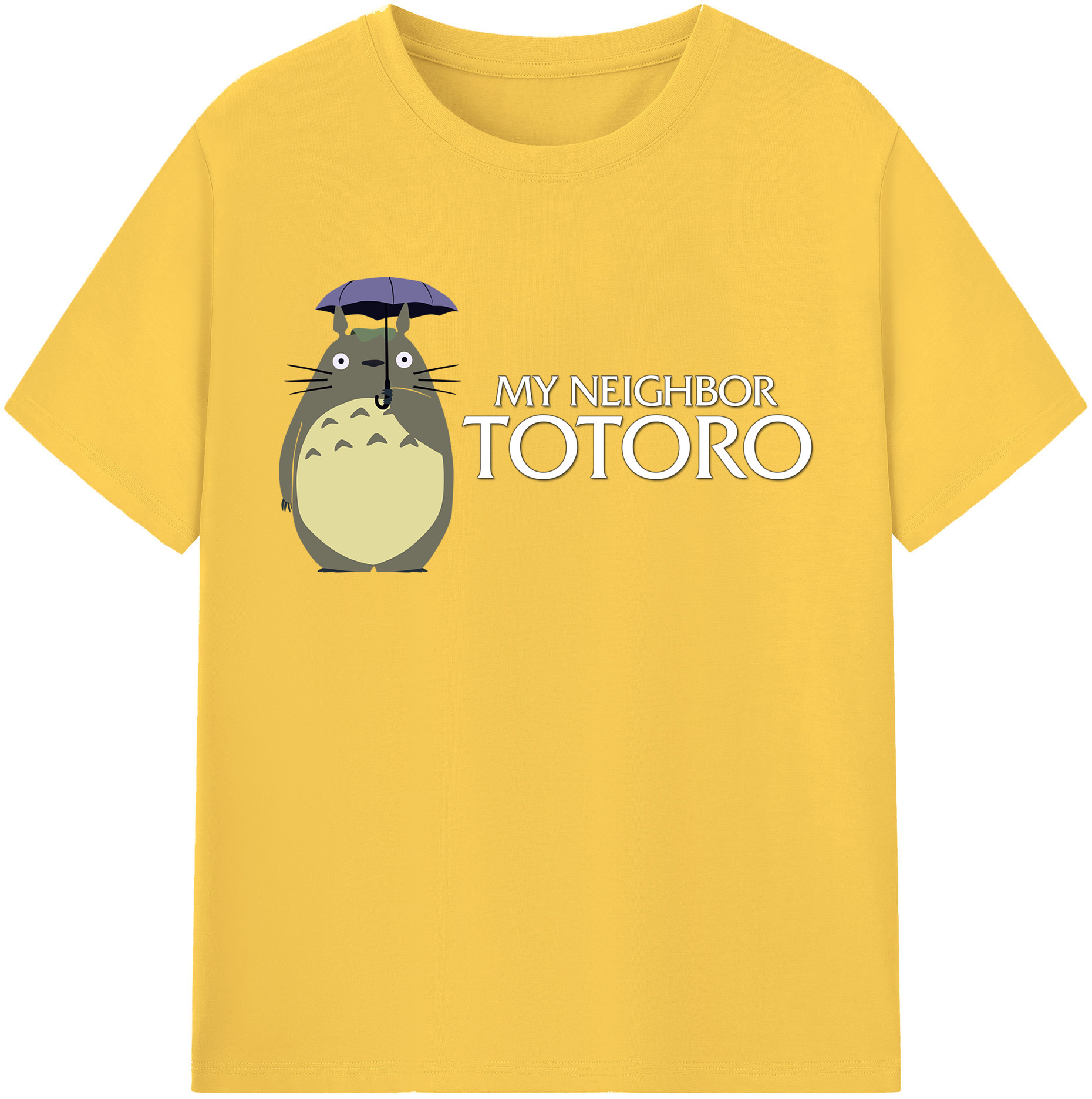 （画像用） となりのトトロ 草壁メイ 草壁サツキ My Neighbor Totoro Satsuki Kusakabe Mei Kusakabe 綿100％半袖Tシャツ（フロントプリント）