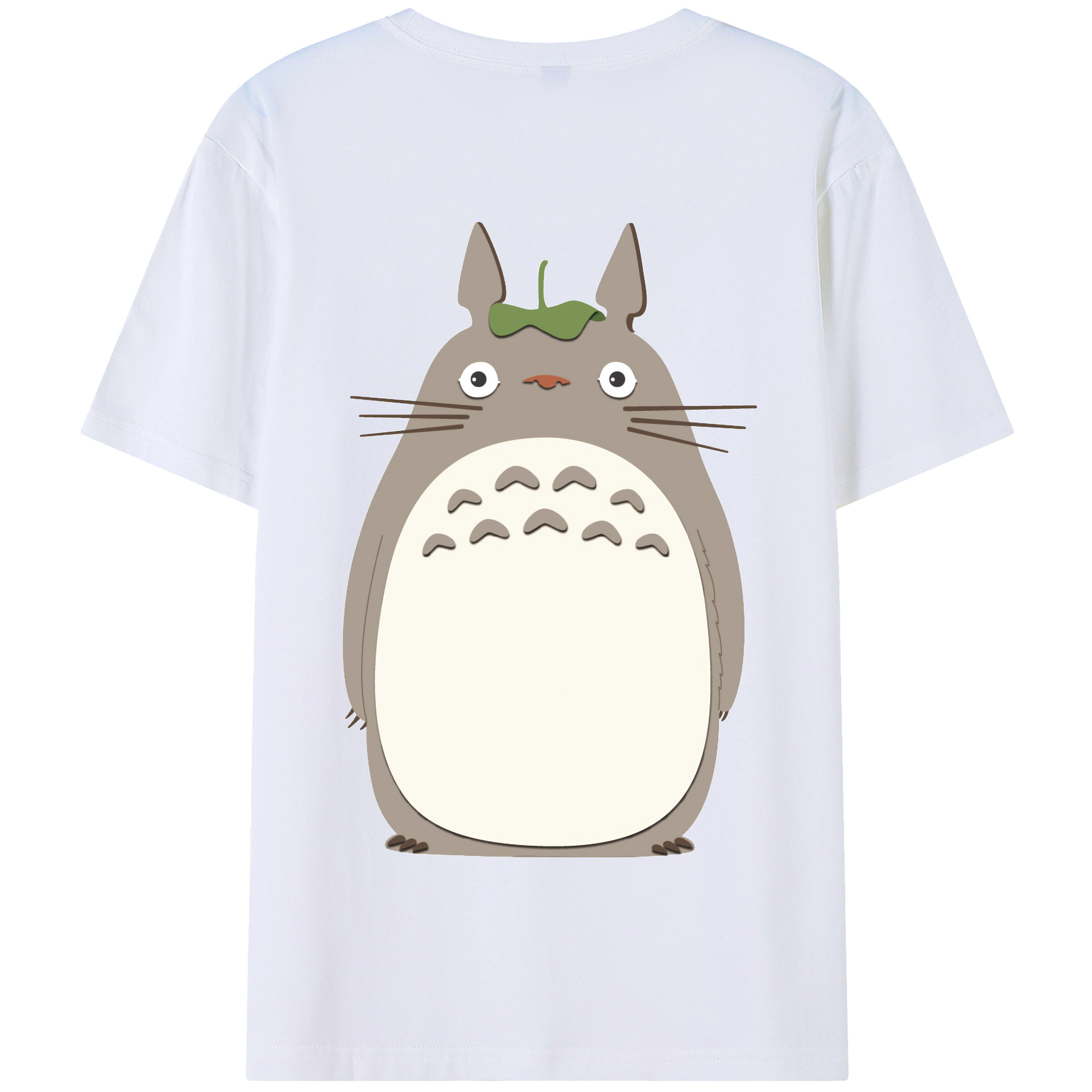 （画像用） となりのトトロ 草壁メイ 草壁サツキ My Neighbor Totoro Satsuki Kusakabe Mei Kusakabe 綿100％半袖Tシャツ（背面プリント）