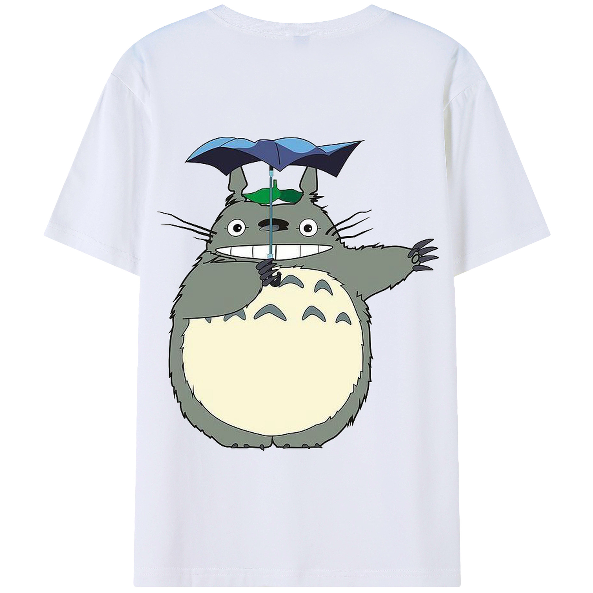 となりのトトロ 草壁メイ 草壁サツキ My Neighbor Totoro Satsuki Kusakabe Mei Kusakabe 綿100％半袖Tシャツ（背面プリント）