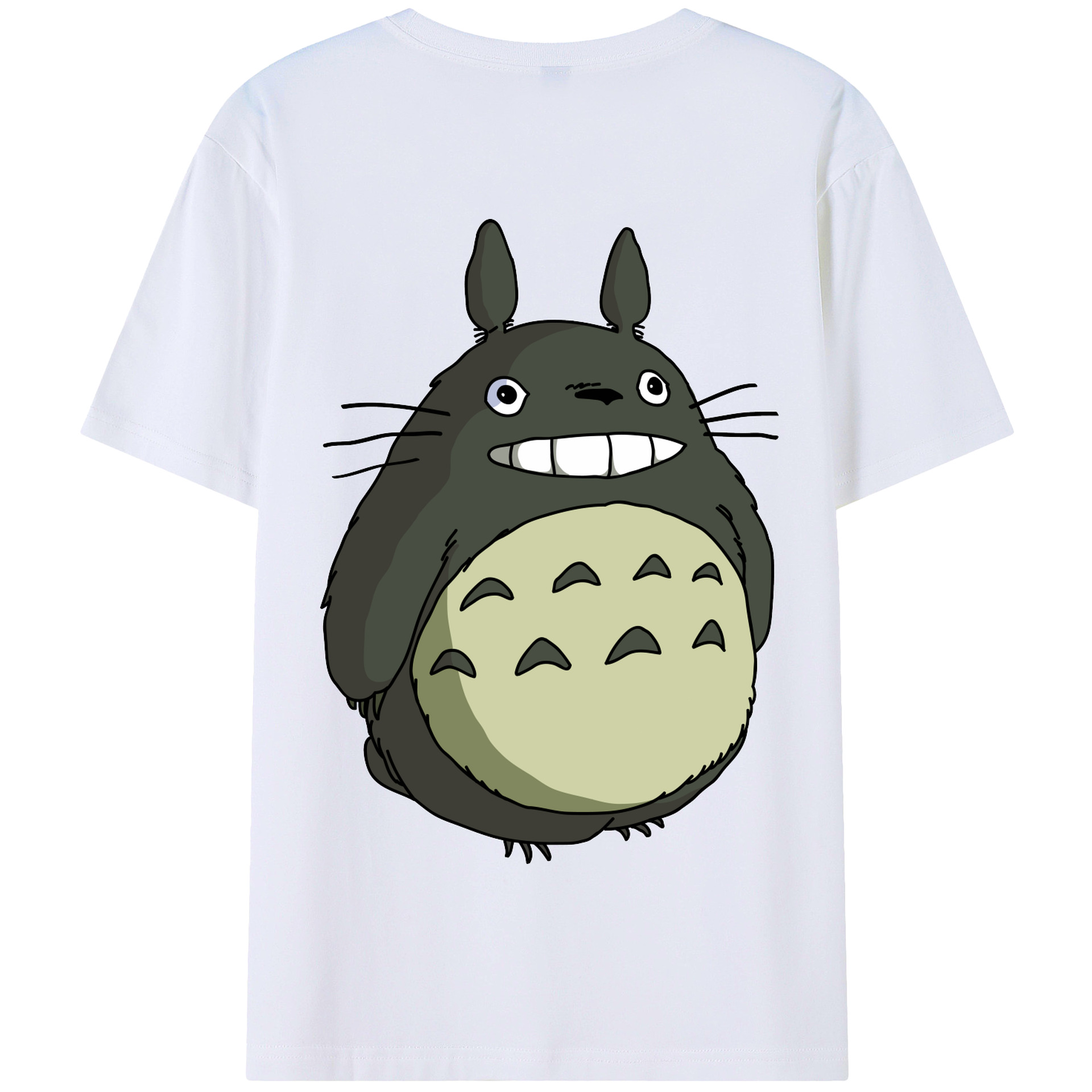 となりのトトロ 草壁メイ 草壁サツキ My Neighbor Totoro Satsuki Kusakabe Mei Kusakabe 綿100％半袖Tシャツ（背面プリント）